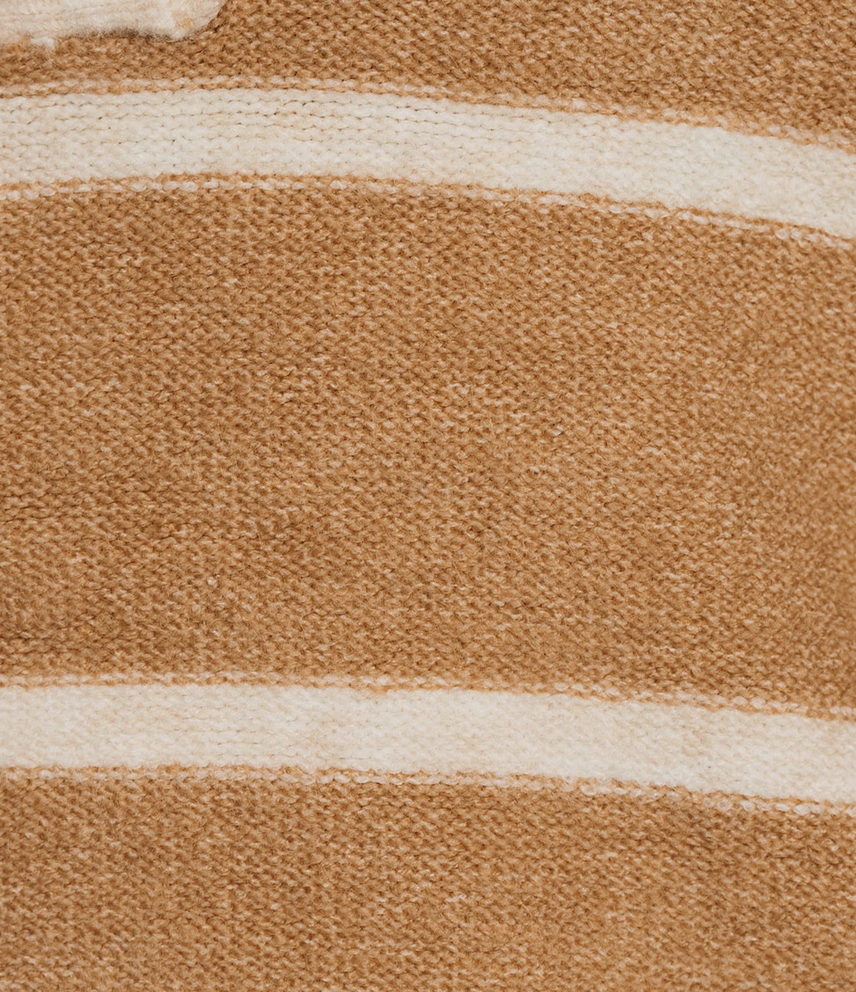 Evolutionary Striped V-Neck Collard Sweater