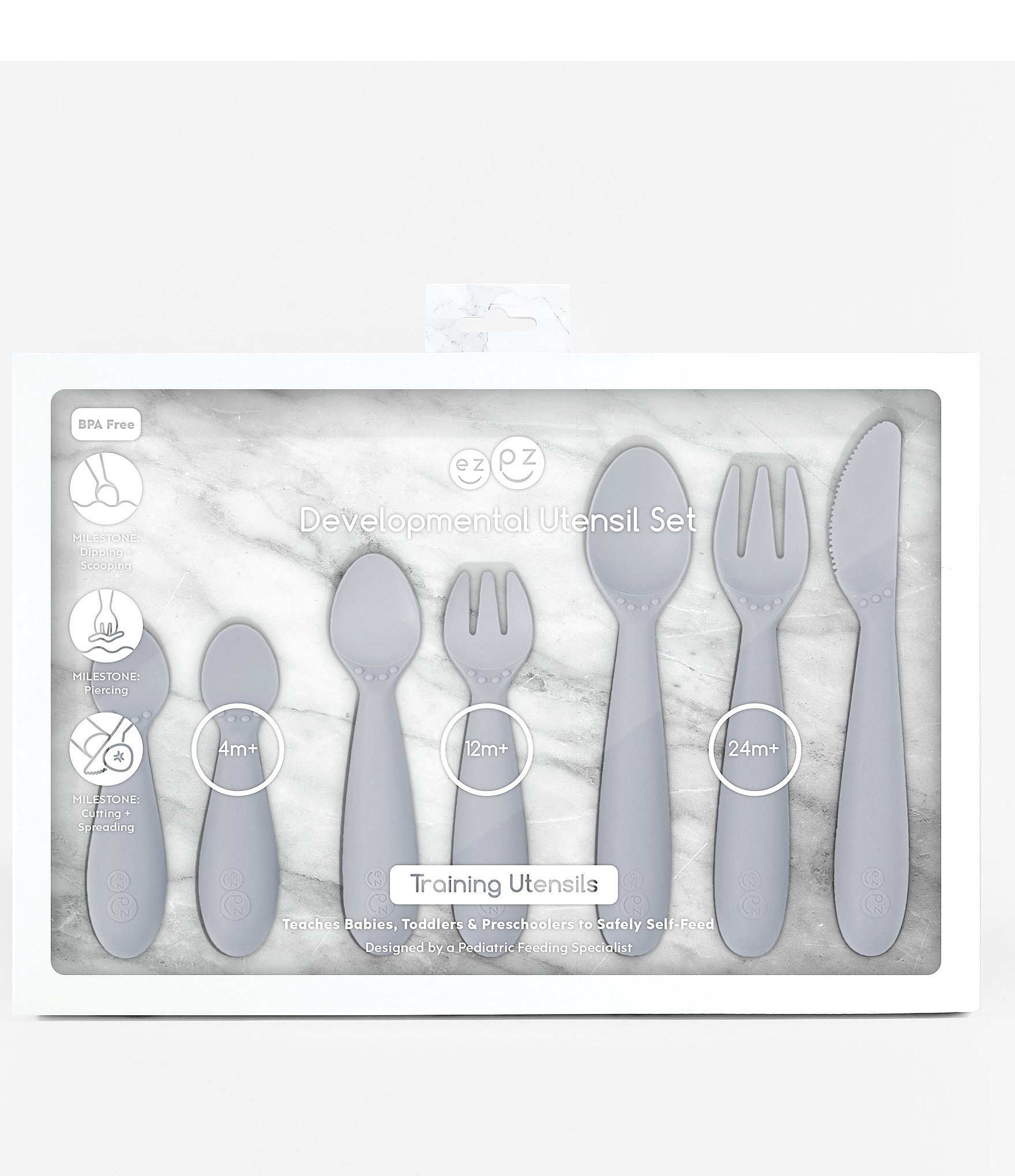 Ezpz Developmental Utensil Set