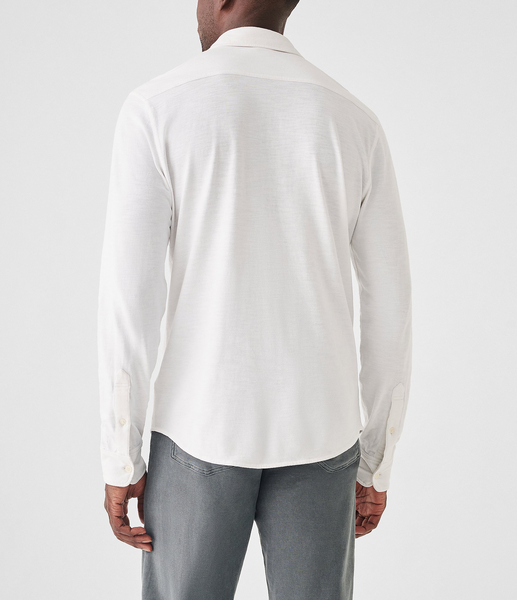 Faherty Knit Seasons Long-Sleeve Woven Shirt