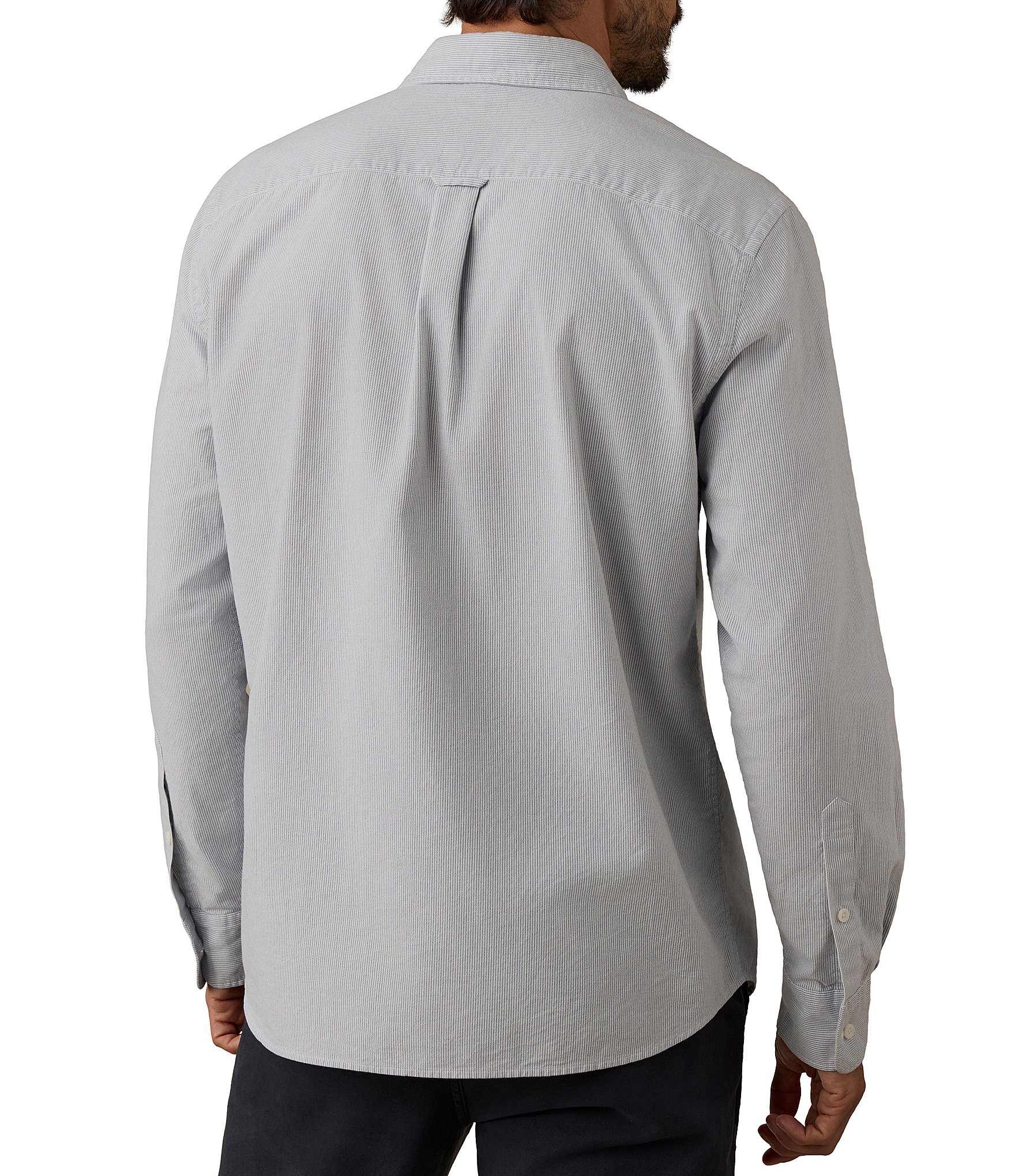 Faherty Laundered Oxford Long Sleeve Woven Shirt