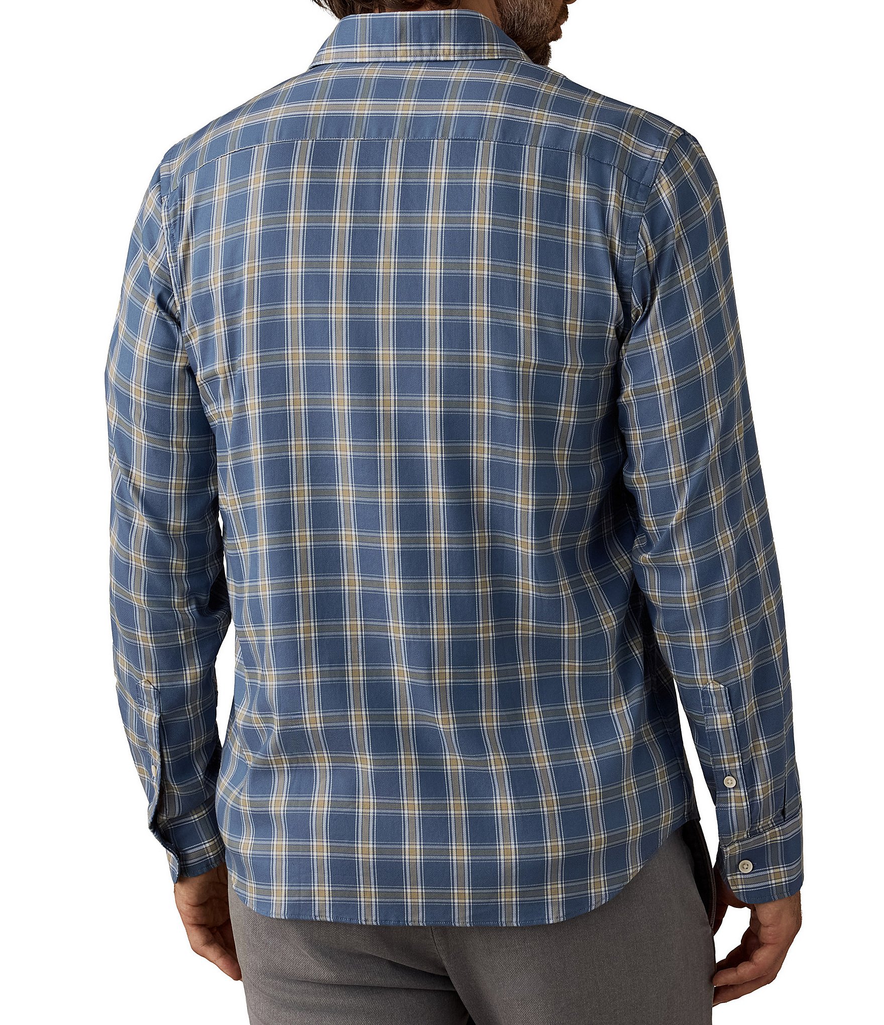 Faherty Monterrey Plaid Long Sleeve Woven Shirt