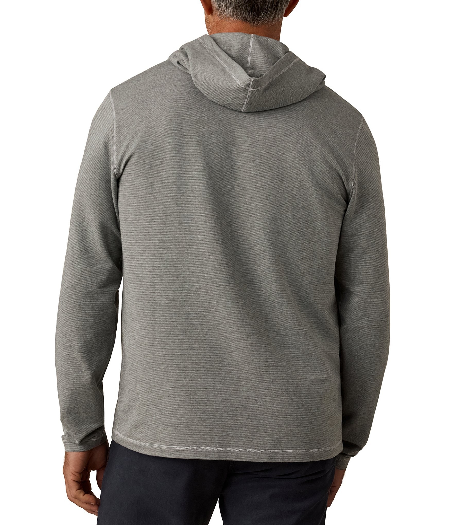 Faherty Movement Feeder Stripe Hoodie
