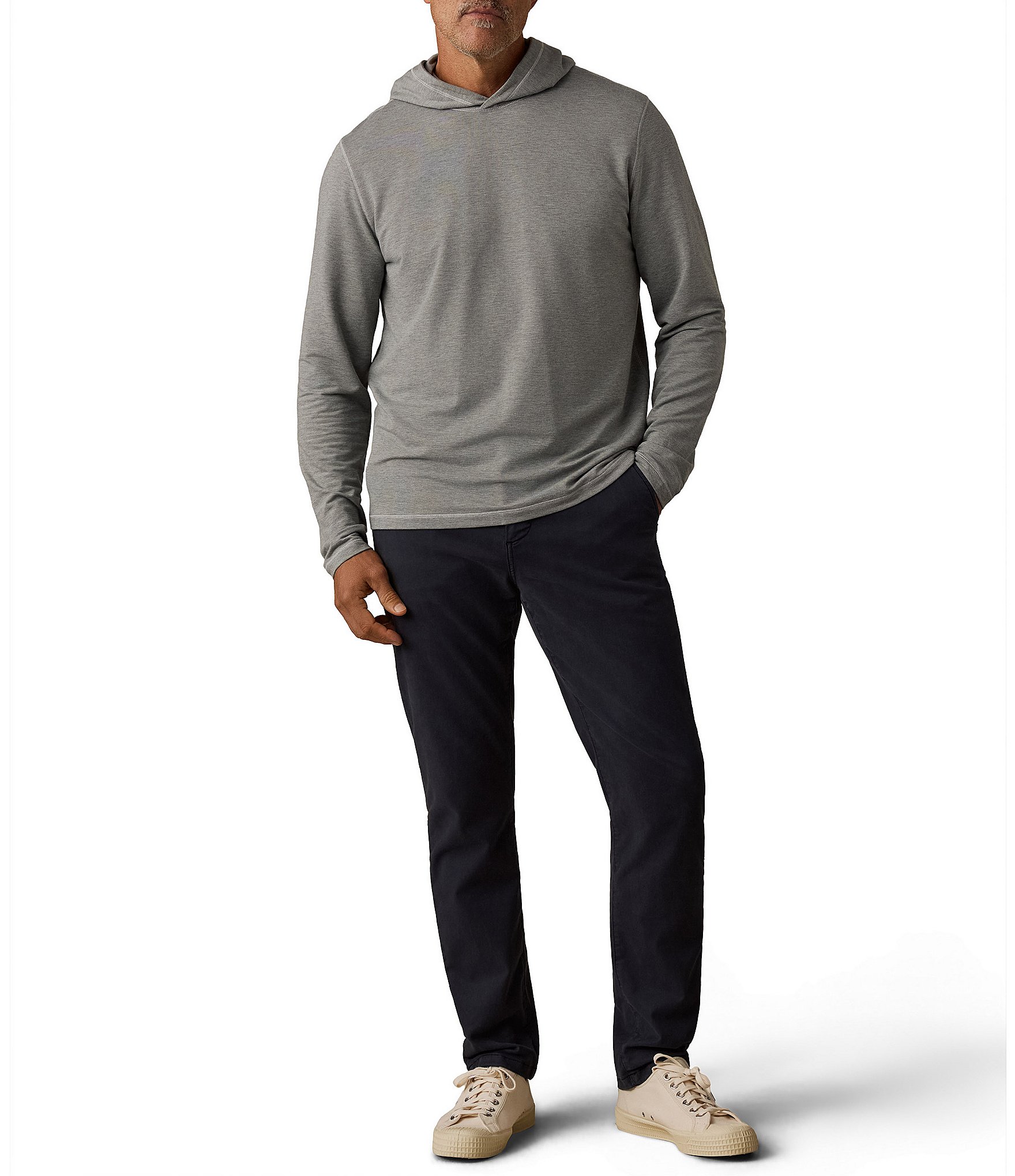 Faherty Movement Feeder Stripe Hoodie