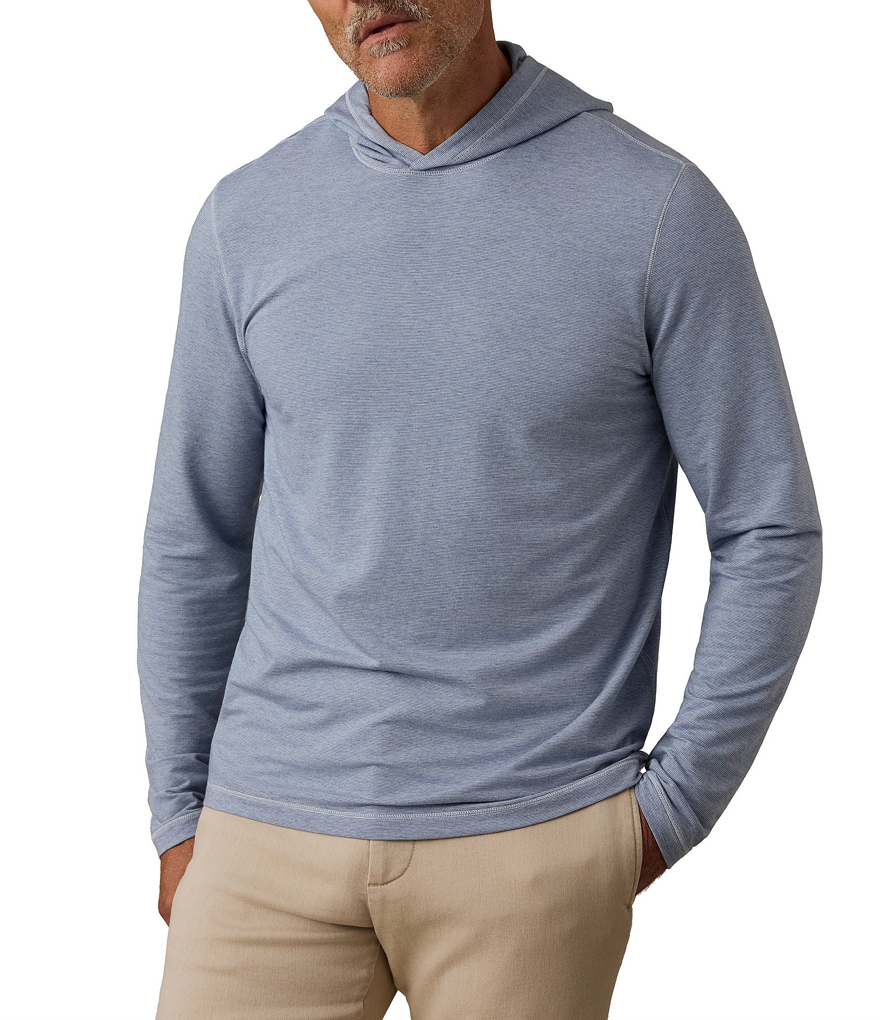 Faherty Movement Feeder Stripe Hoodie