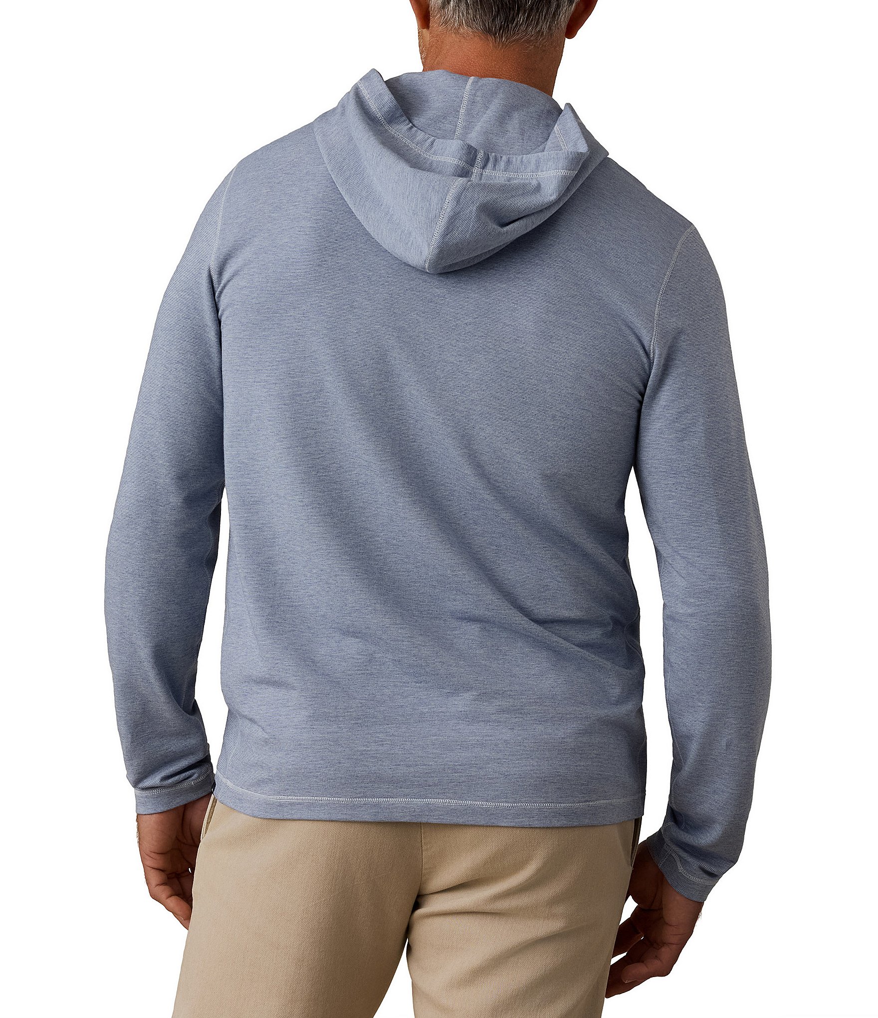 Faherty Movement Feeder Stripe Hoodie