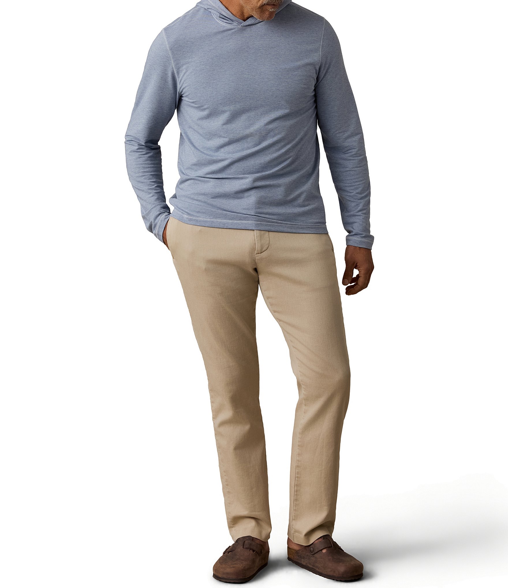 Faherty Movement Feeder Stripe Hoodie