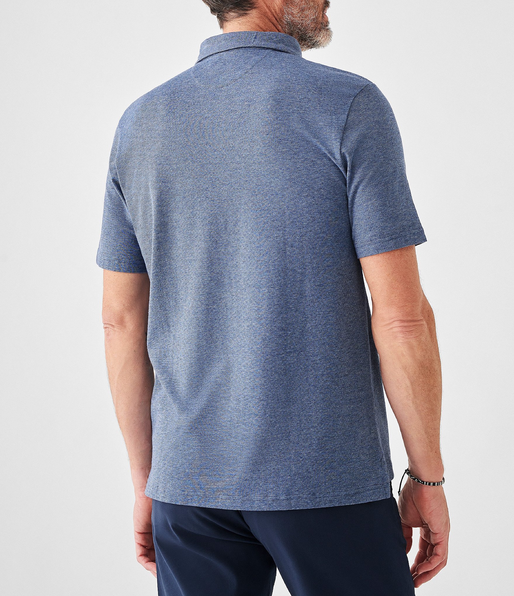 Faherty Movement Short-Sleeve Polo Shirt