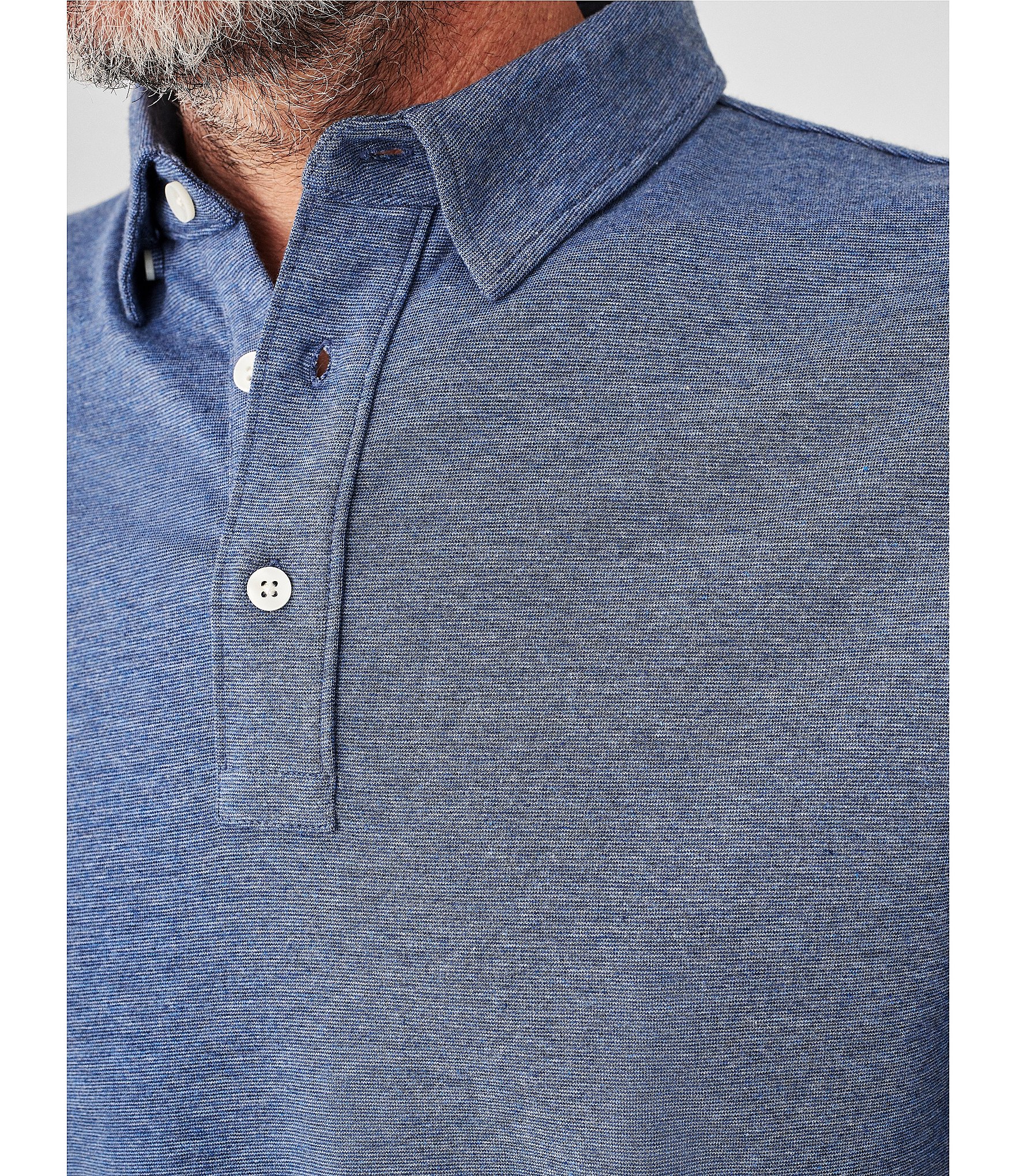 Faherty Movement Short-Sleeve Polo Shirt