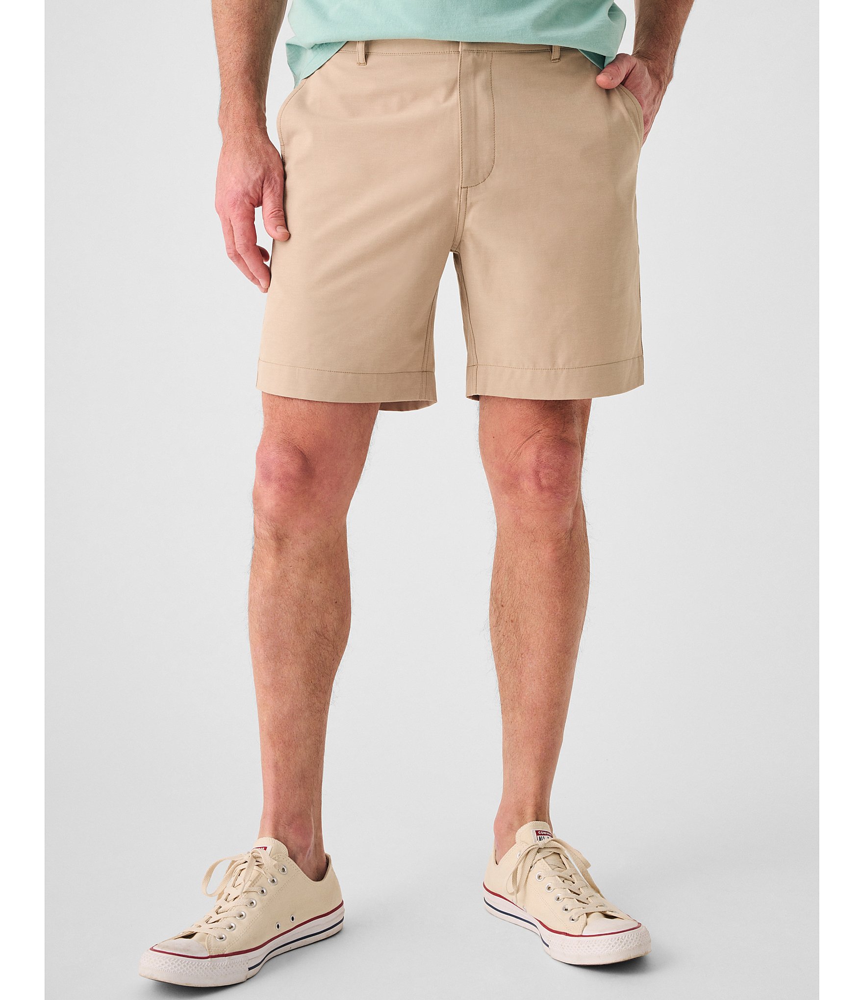 Faherty Performance Stretch All Day 7#double; Inseam Shorts