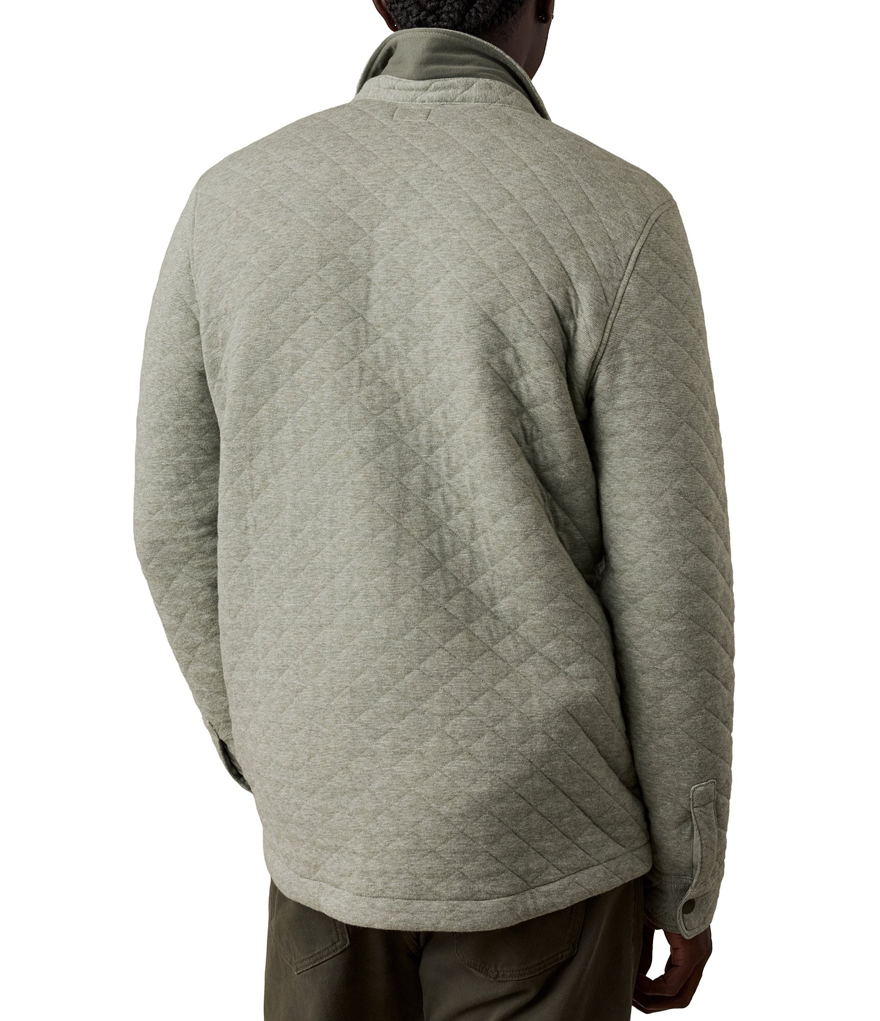 Faherty Quilted Fleece CPO Shirt Jacket