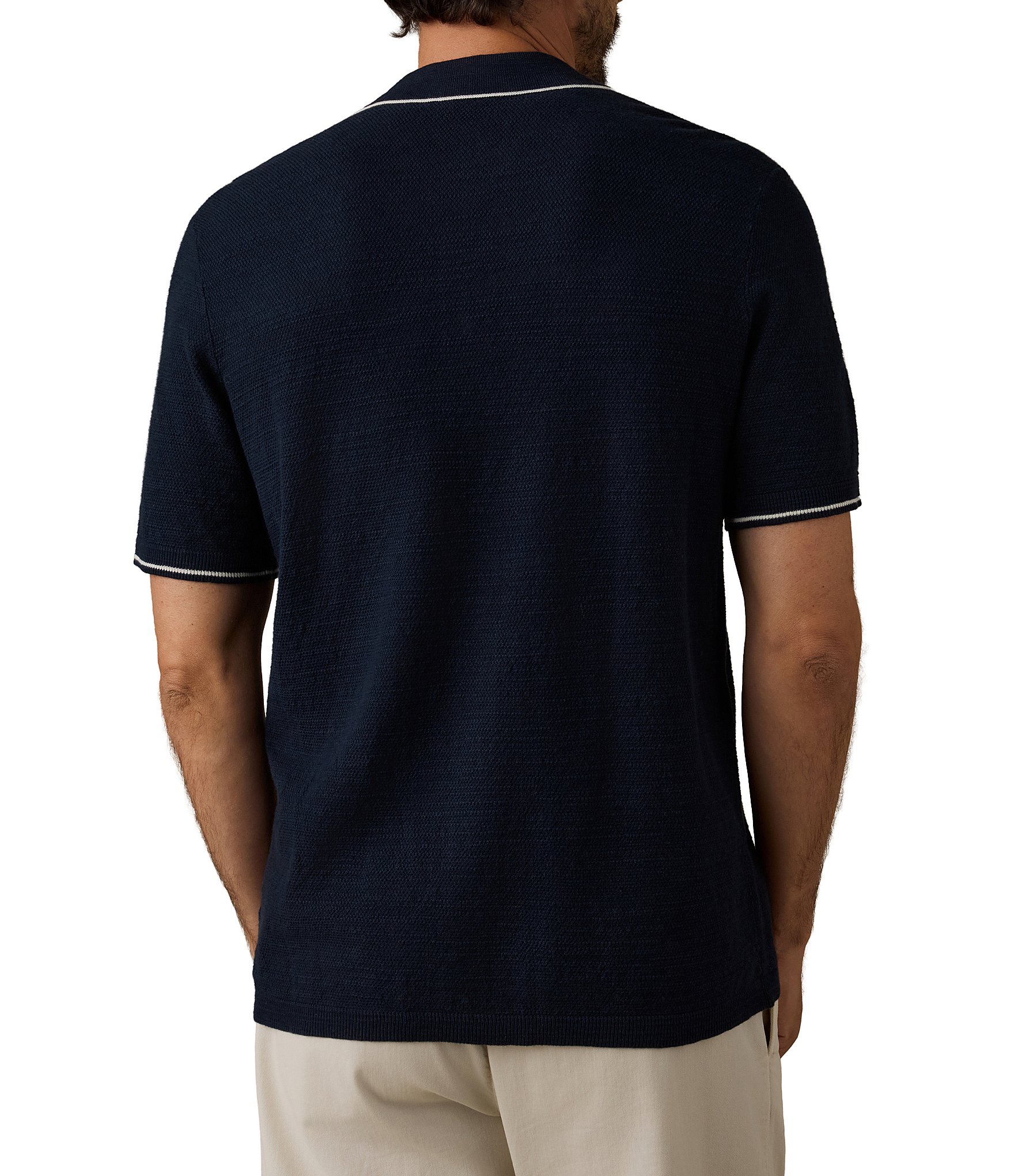 Faherty Short Sleeve Sweater Shirt