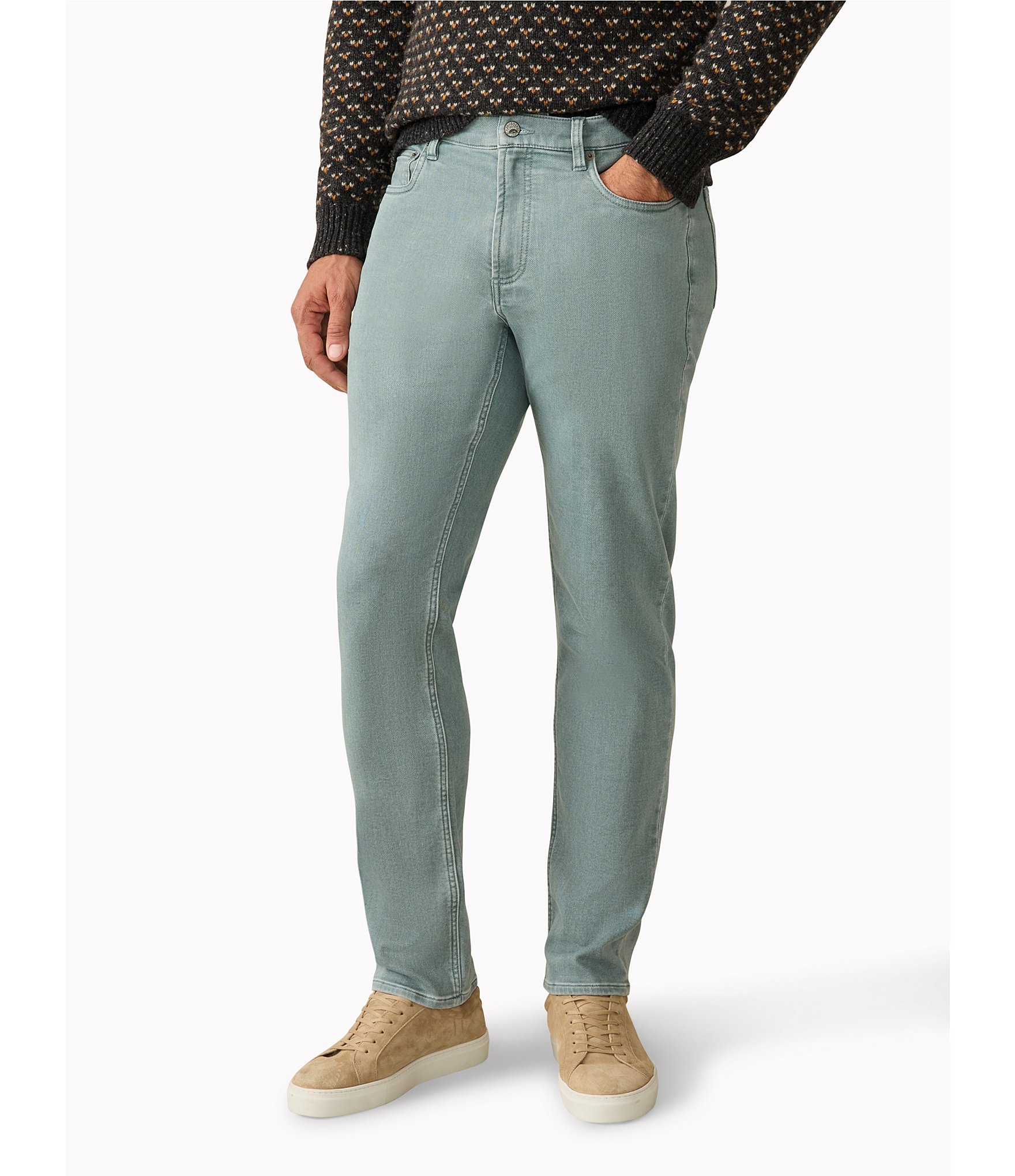 Faherty Slim Fit Stretch Terry 5-Pocket Pants