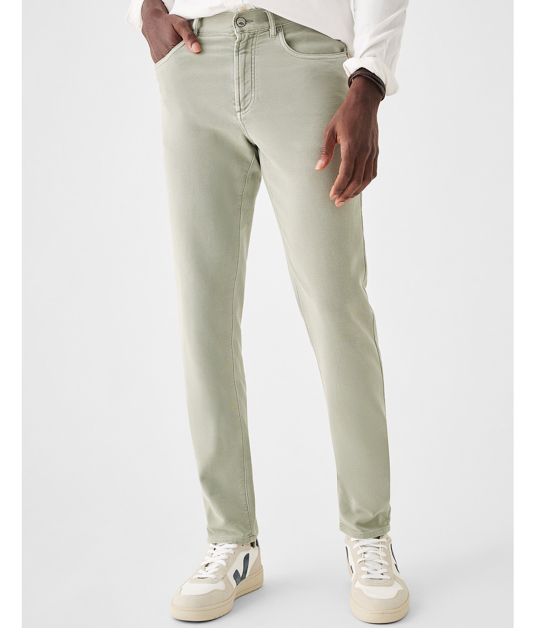 Faherty Stretch Terry 5-Pocket Pants | Dillard's