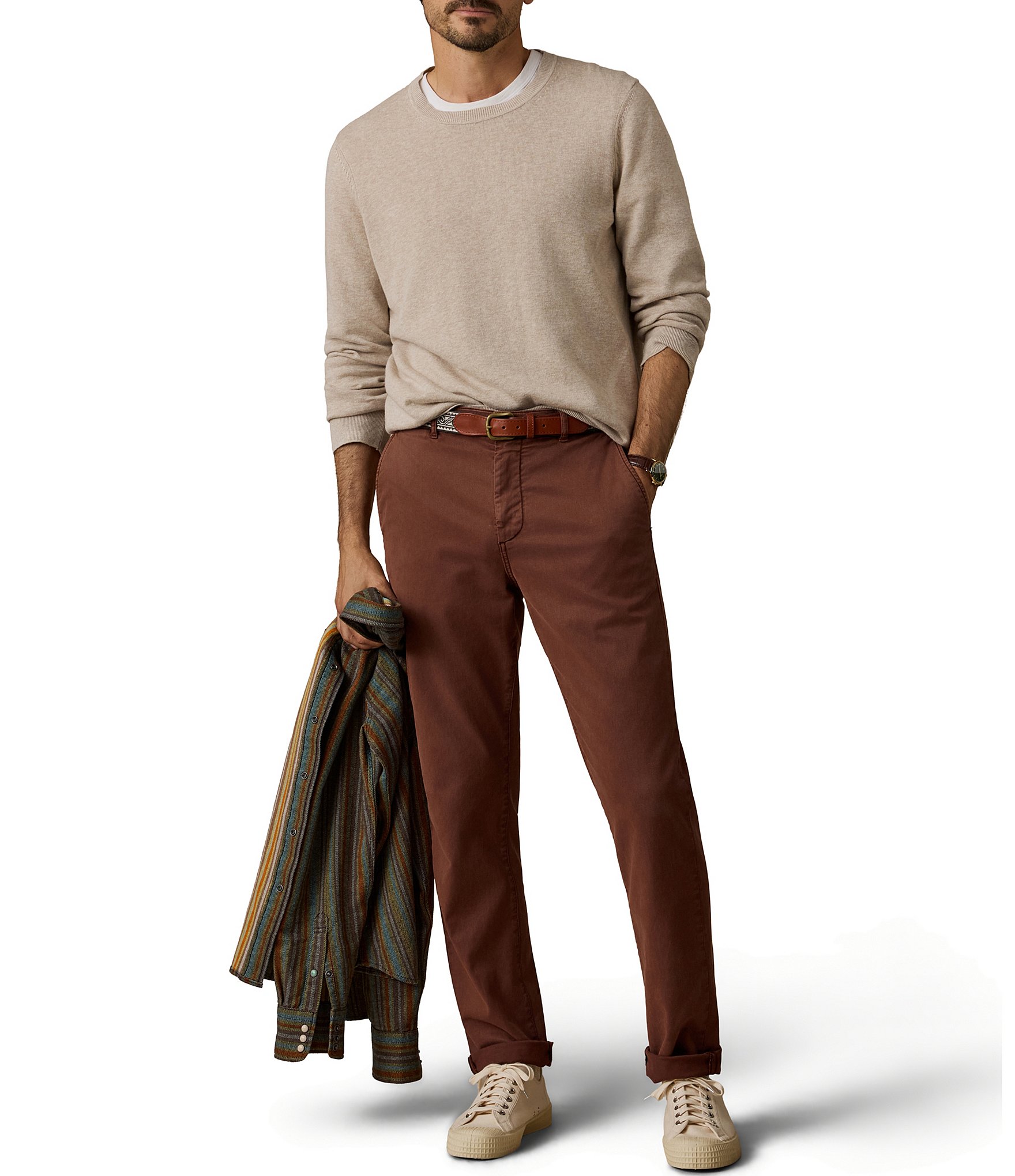 Faherty Solid Sweater
