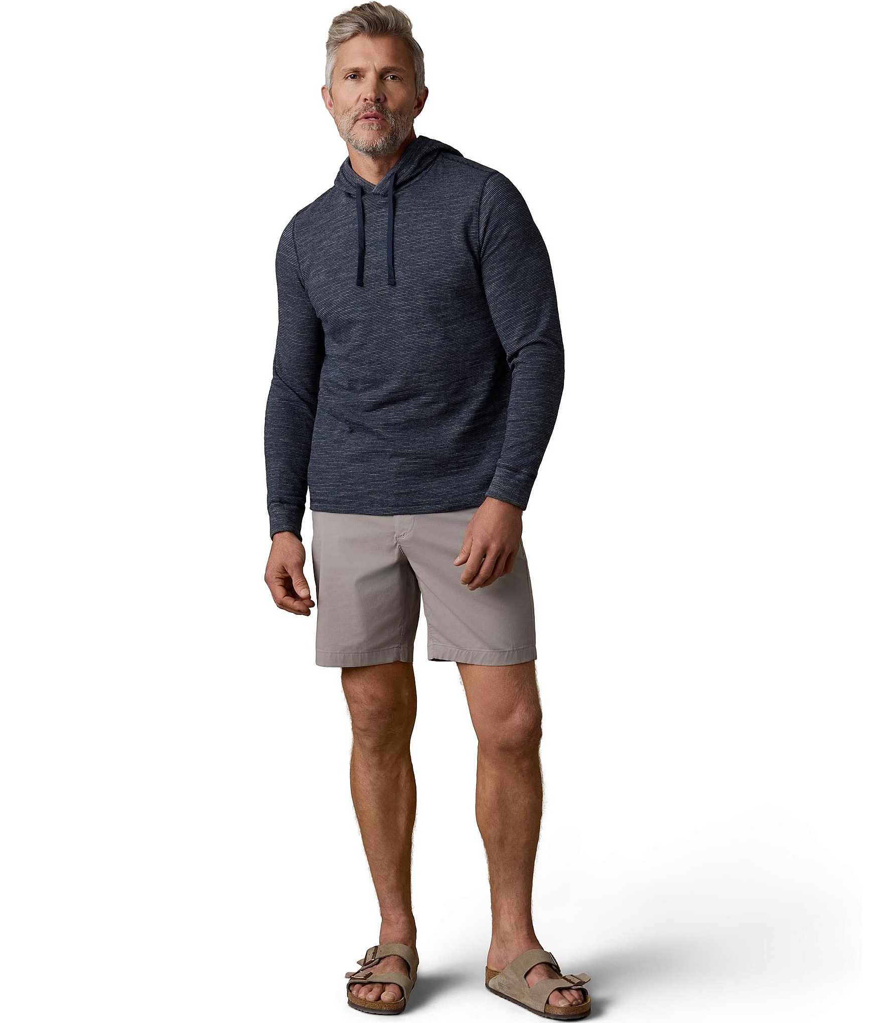 Faherty Organic Cotton Sunwash Slub Hoodie