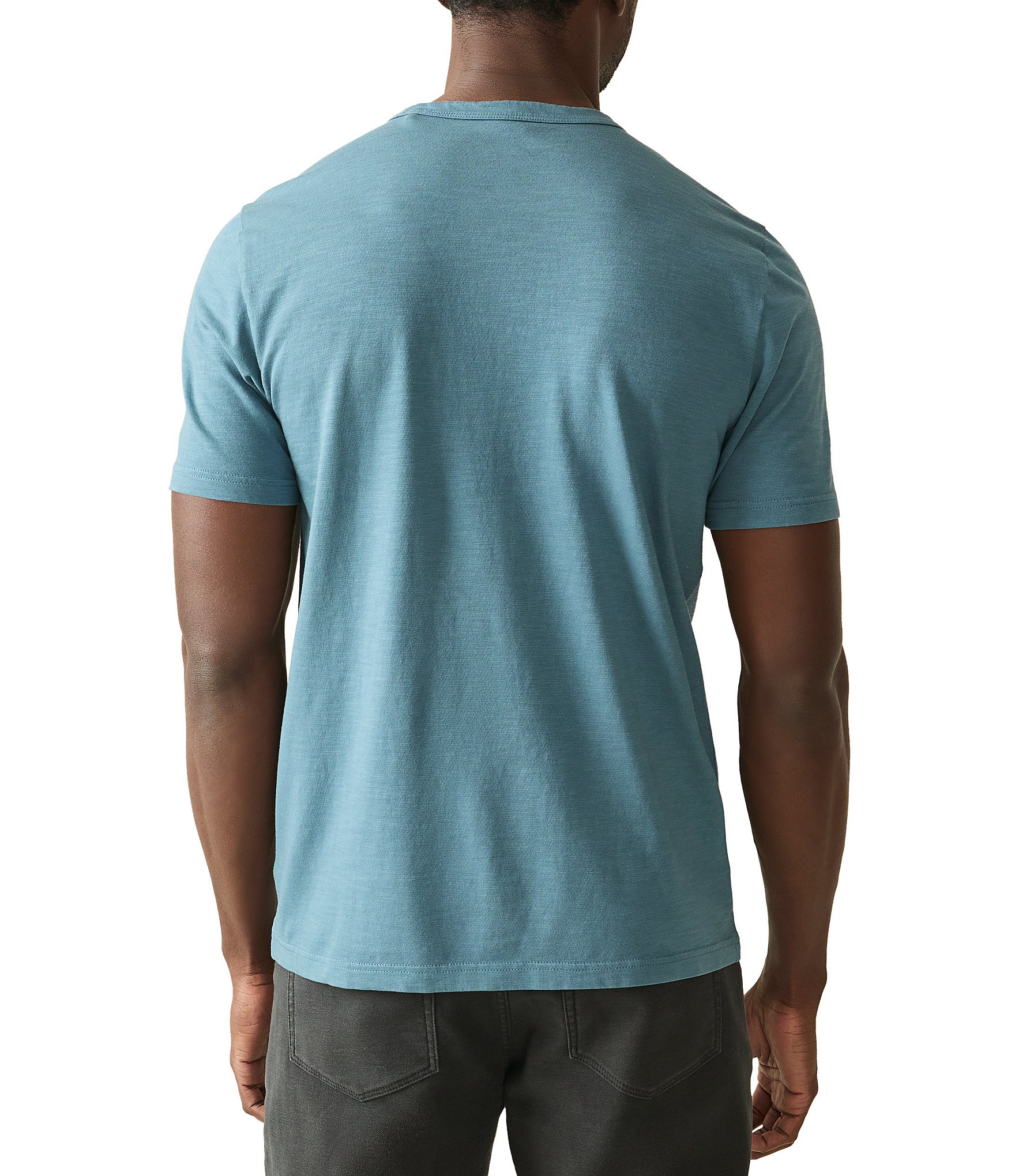 Faherty Sunwashed Pocket Short Sleeve T-Shirt