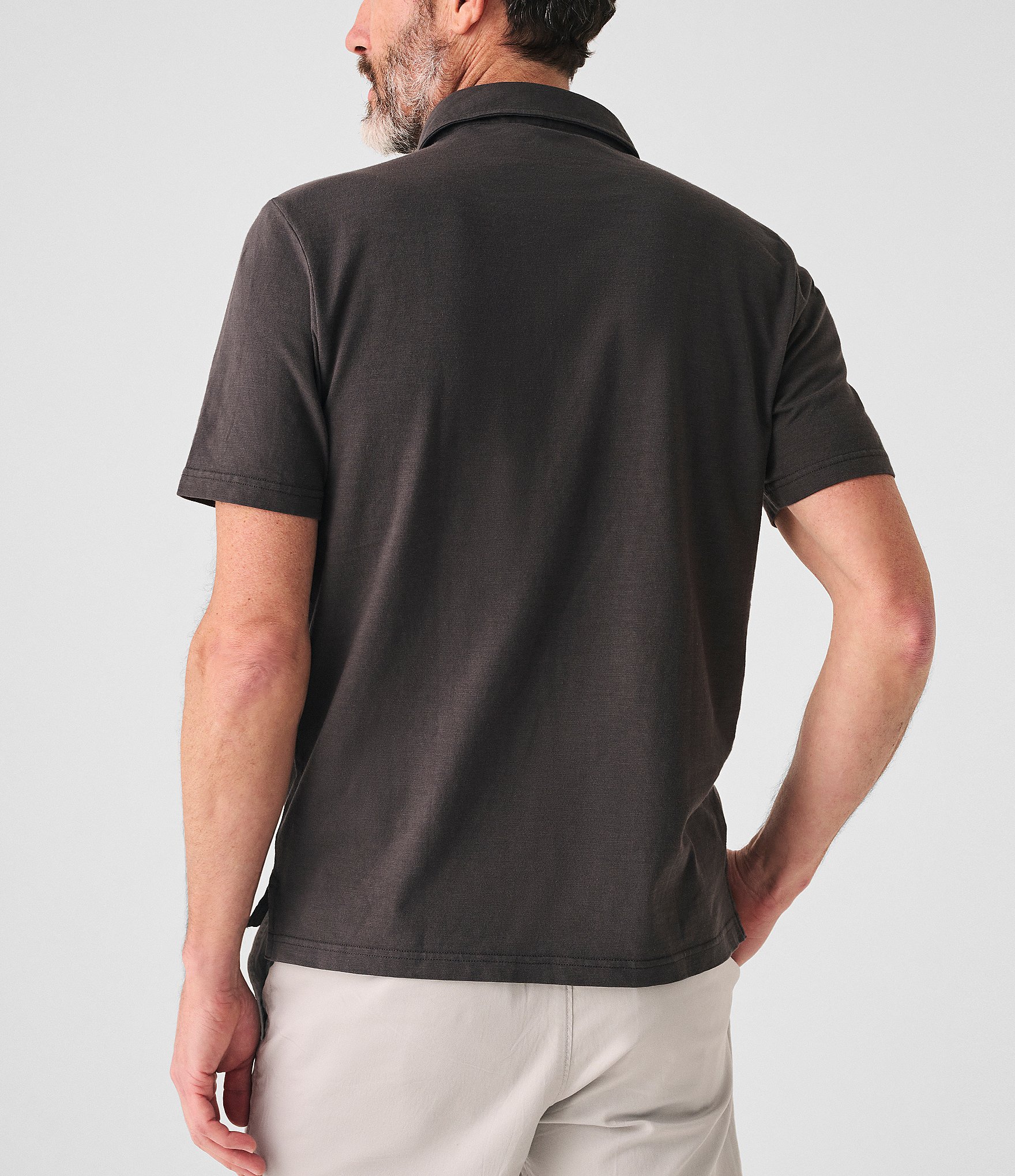 Faherty Sunwashed Short-Sleeve Polo Shirt