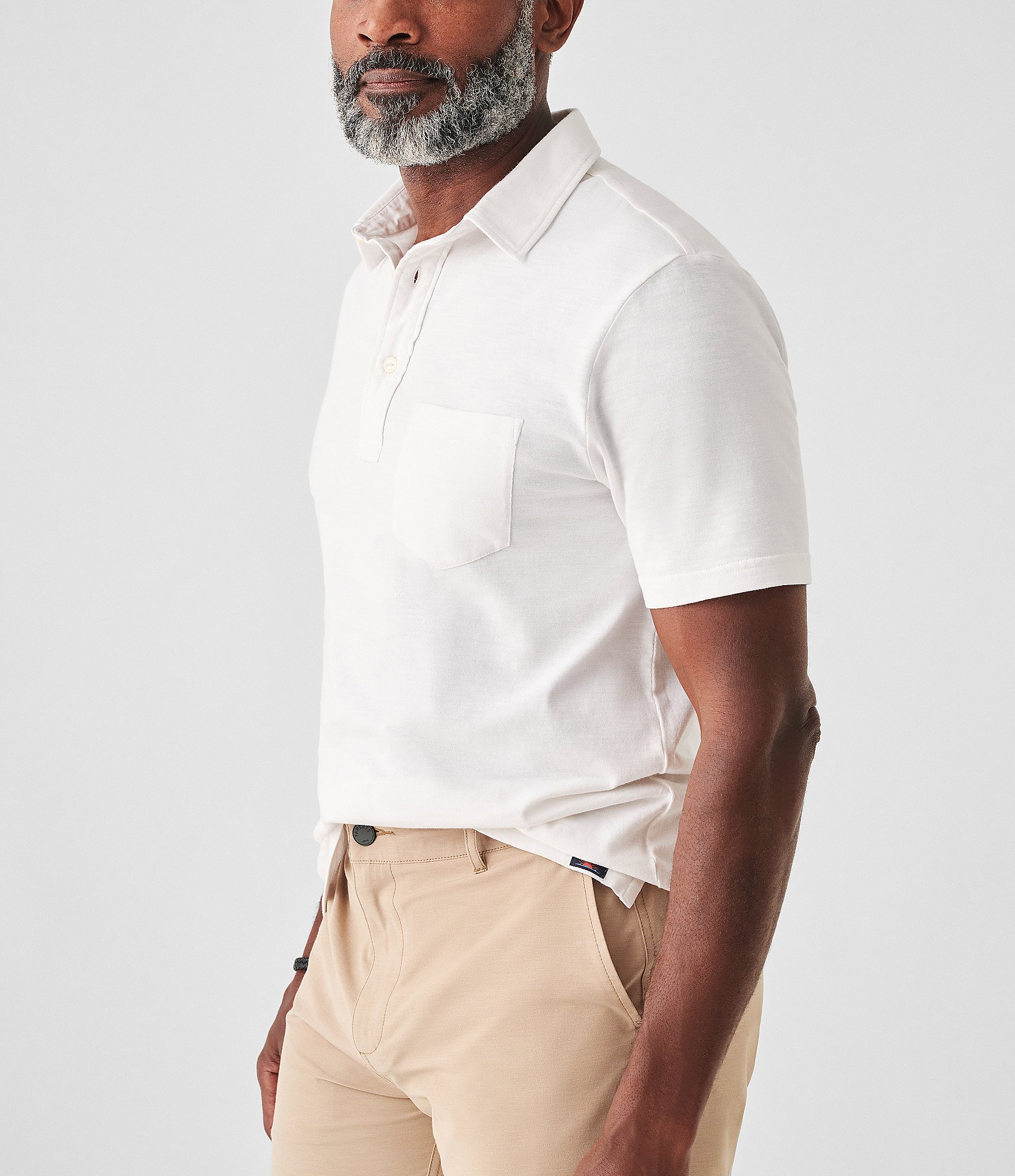 Faherty Sunwashed Short-Sleeve Polo Shirt