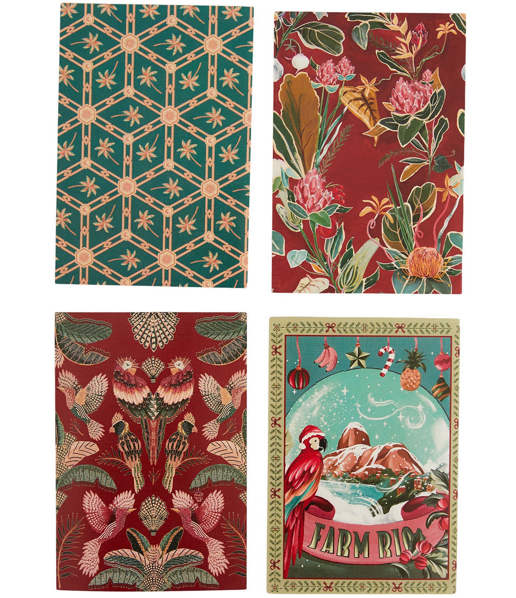 Farm Rio Painted Farm Botanical Bright Card Set