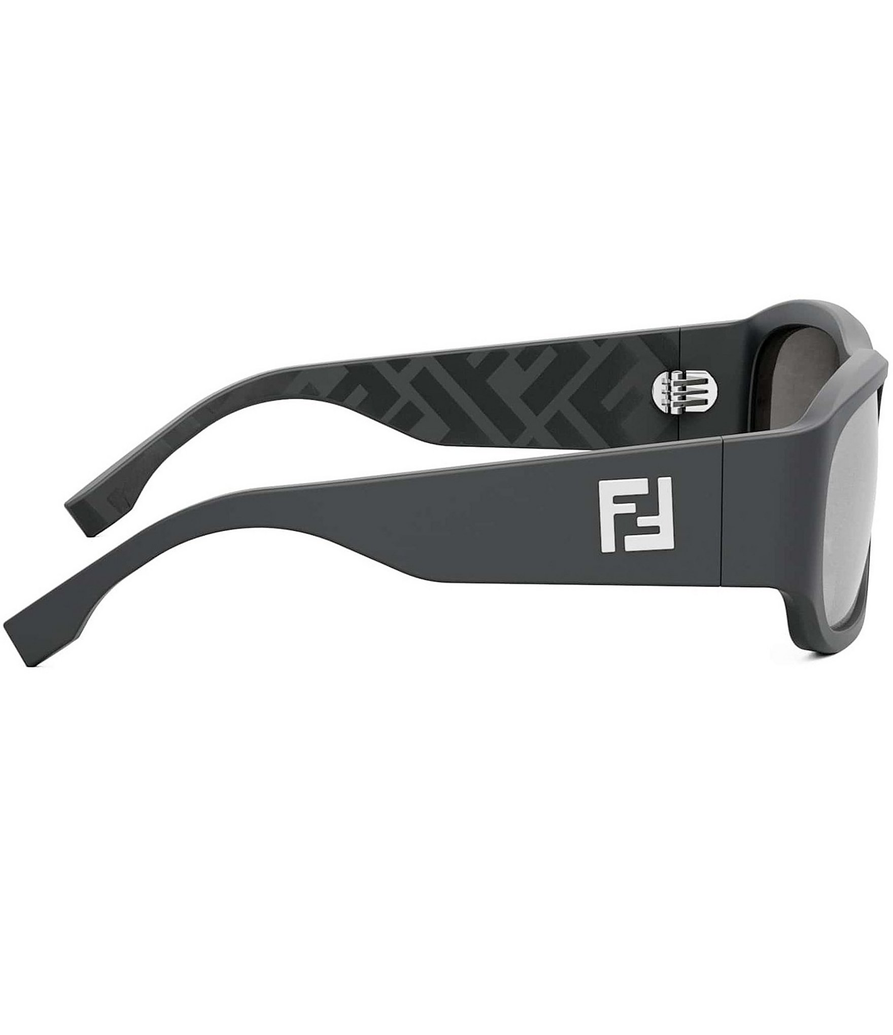 FENDI Women's Baguette 57mm Rectangle Sunglasses