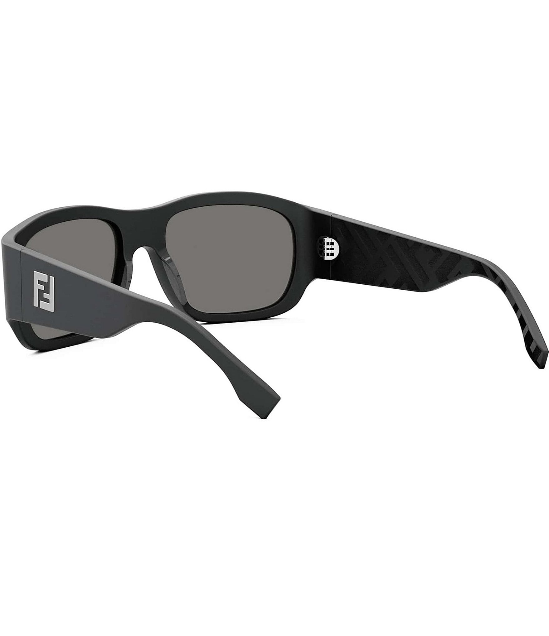 FENDI Women's Baguette 57mm Rectangle Sunglasses