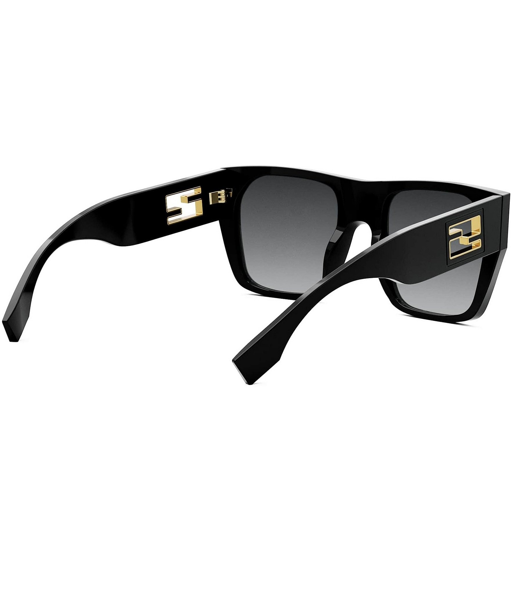 FENDI Women's Baguette 57mm Square Sunglasses