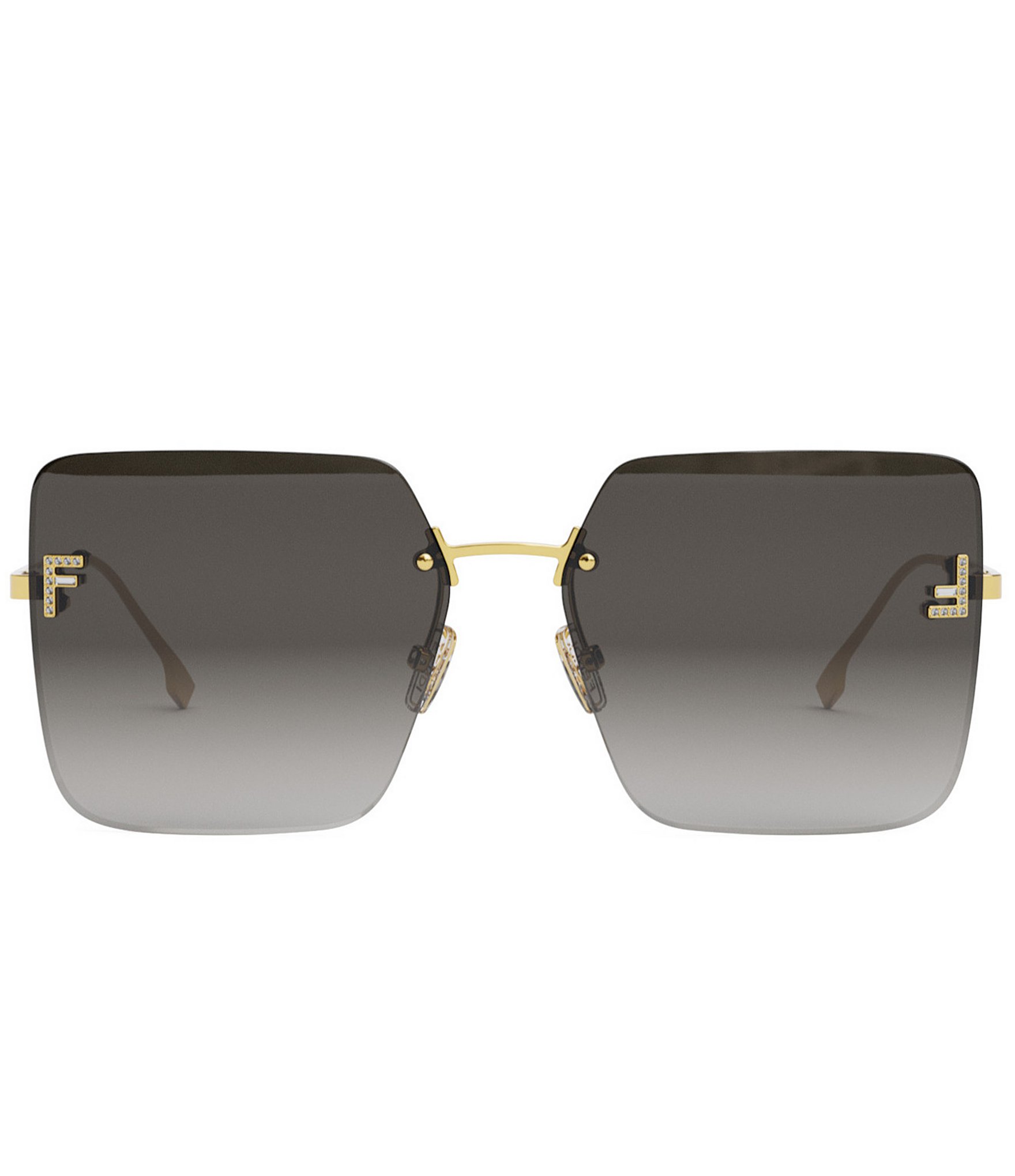 FENDI Women's FENDI First 59mm Geometric Square Sunglasses