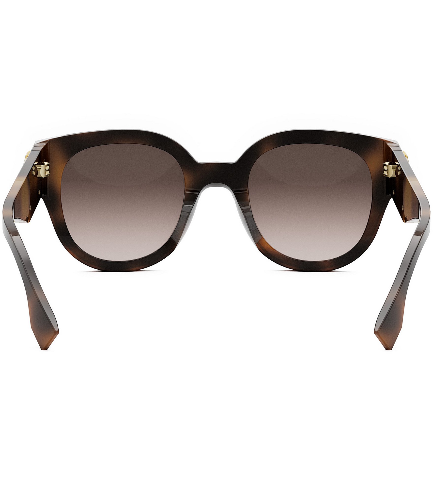 FENDI Women's FENDI First 63mm Havana Round Sunglasses