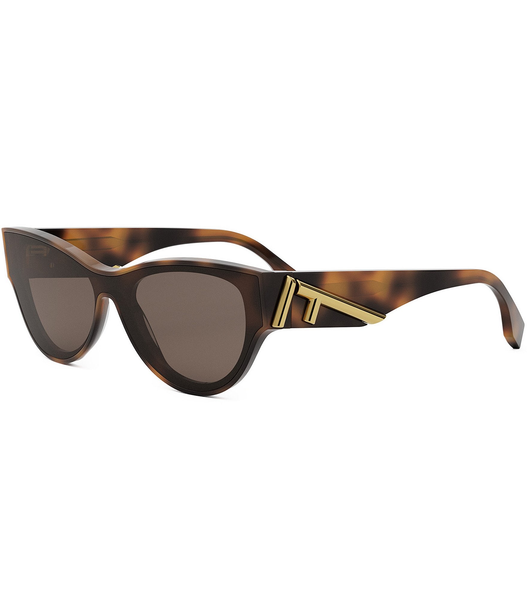 FENDI Women's Fendi First Havana Round Sunglasses