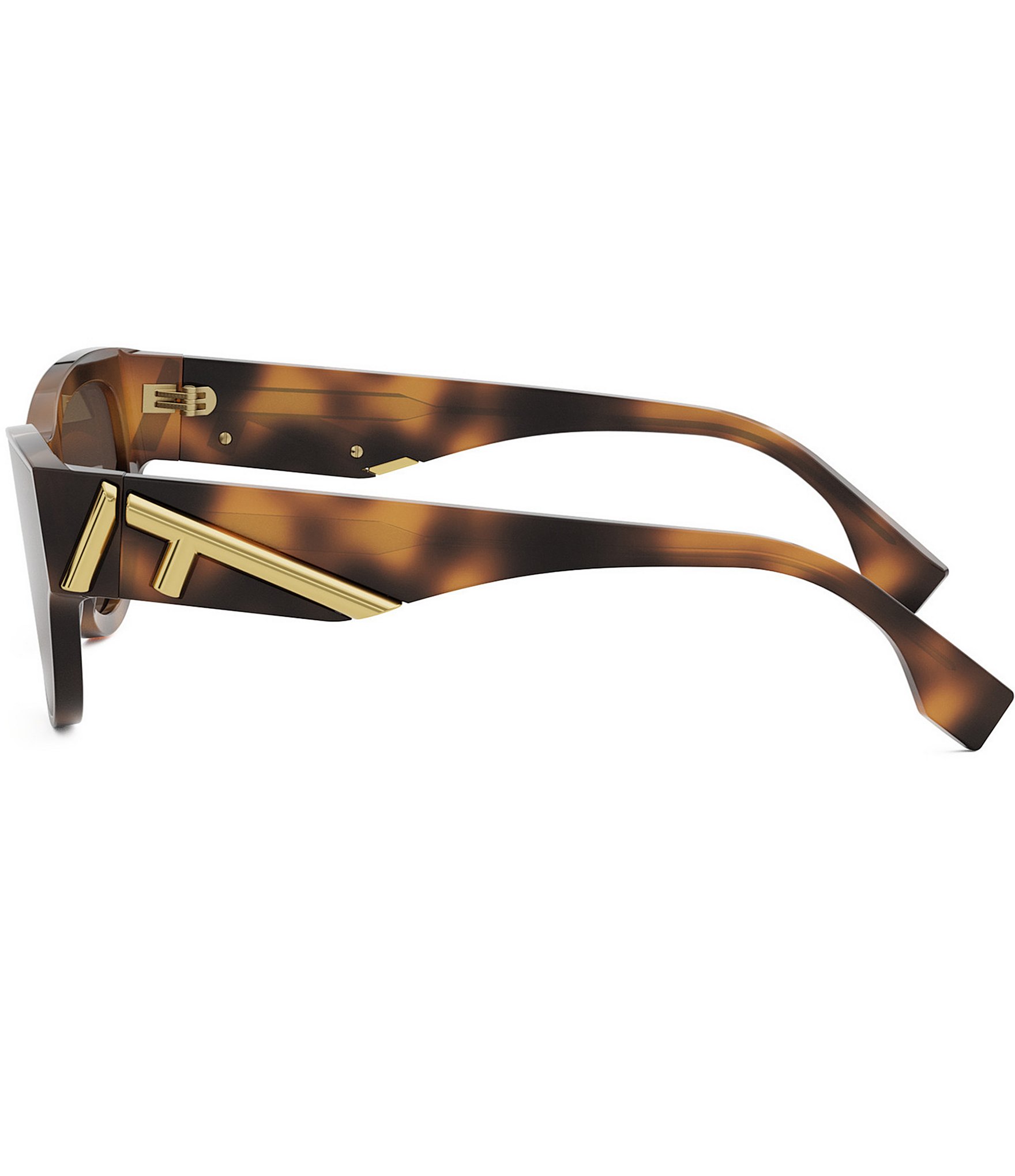 FENDI Women's Fendi First Havana Round Sunglasses