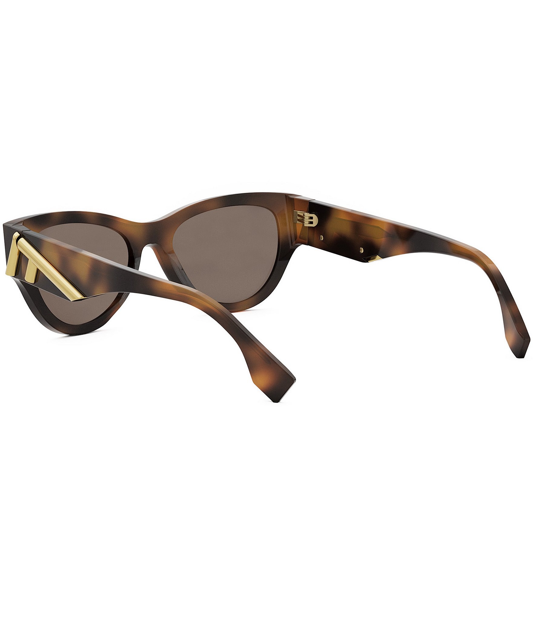 FENDI Women's Fendi First Havana Round Sunglasses