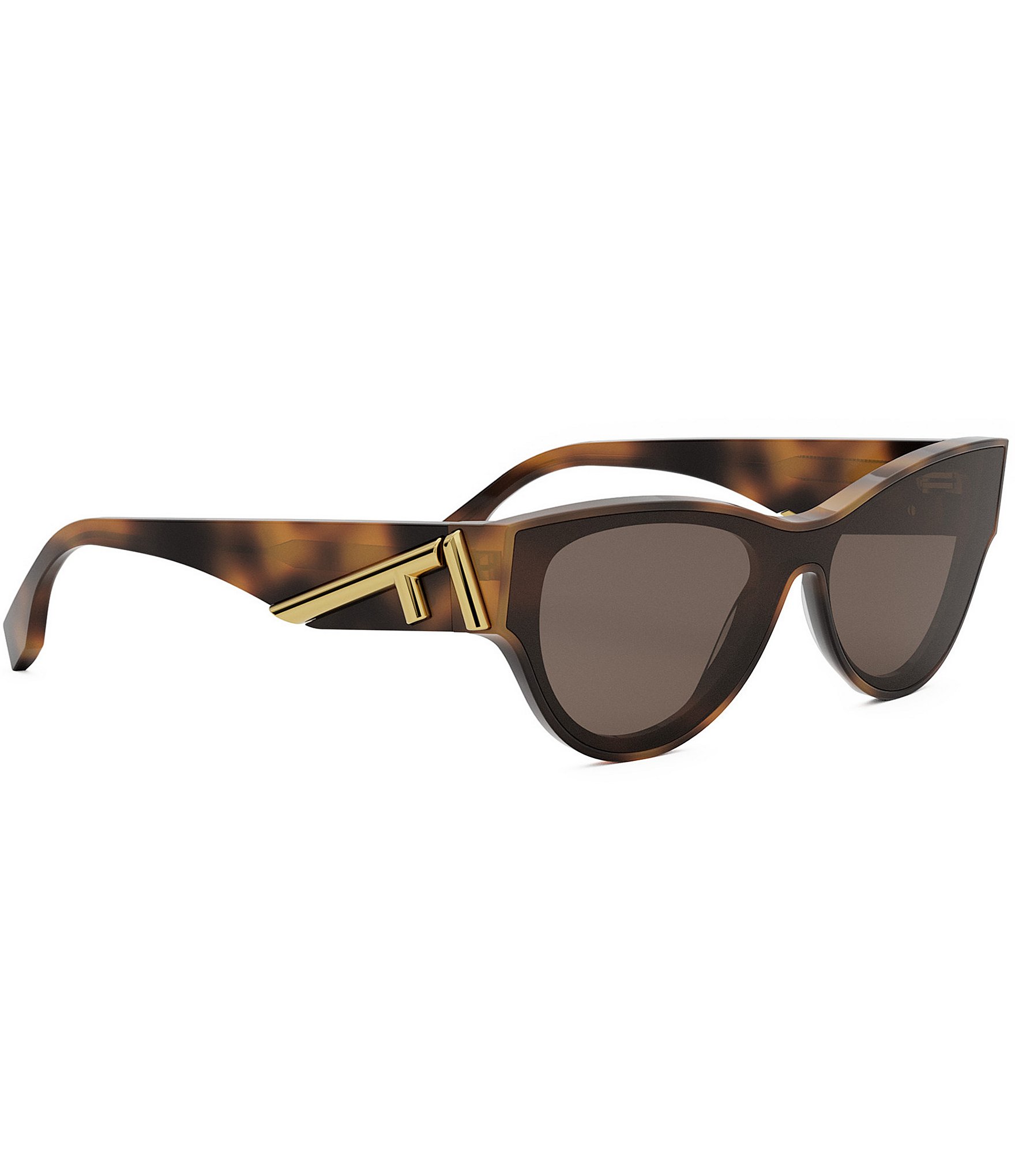 FENDI Women's Fendi First Havana Round Sunglasses