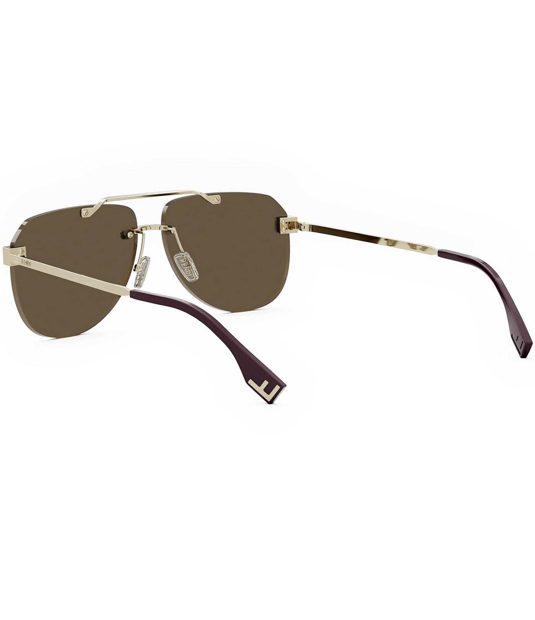 FENDI Women's Fendi Sky 61mm Flash Aviator Sunglasses