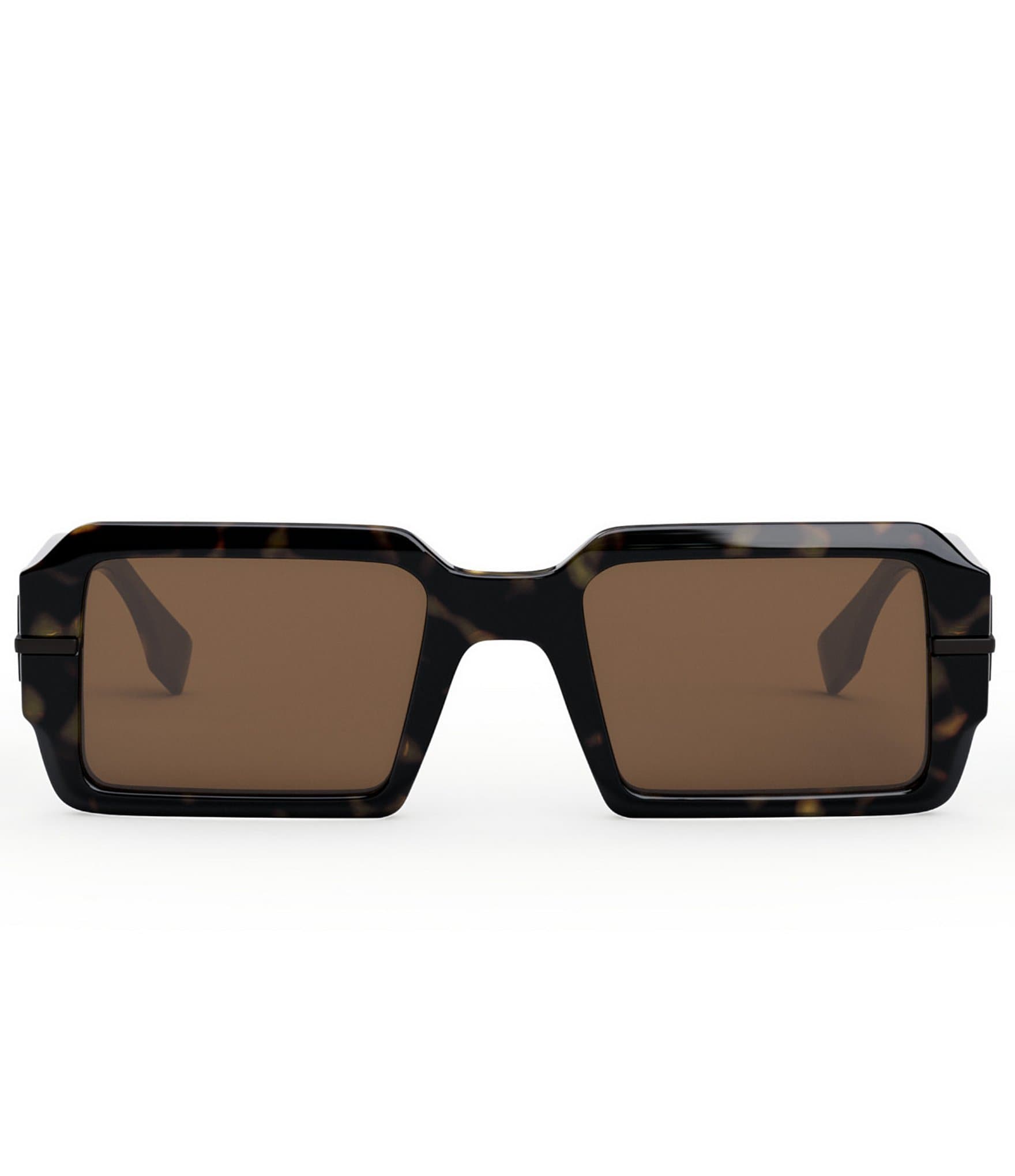 FENDI Women's Fendigraphy 52mm Havana Geometric Sunglasses