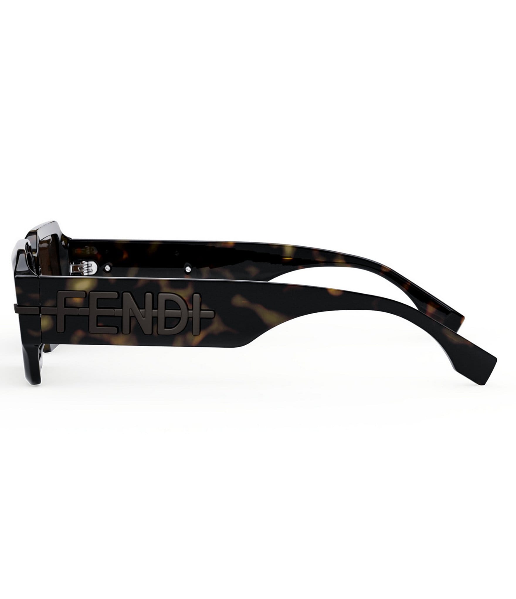 FENDI Women's Fendigraphy 52mm Havana Geometric Sunglasses