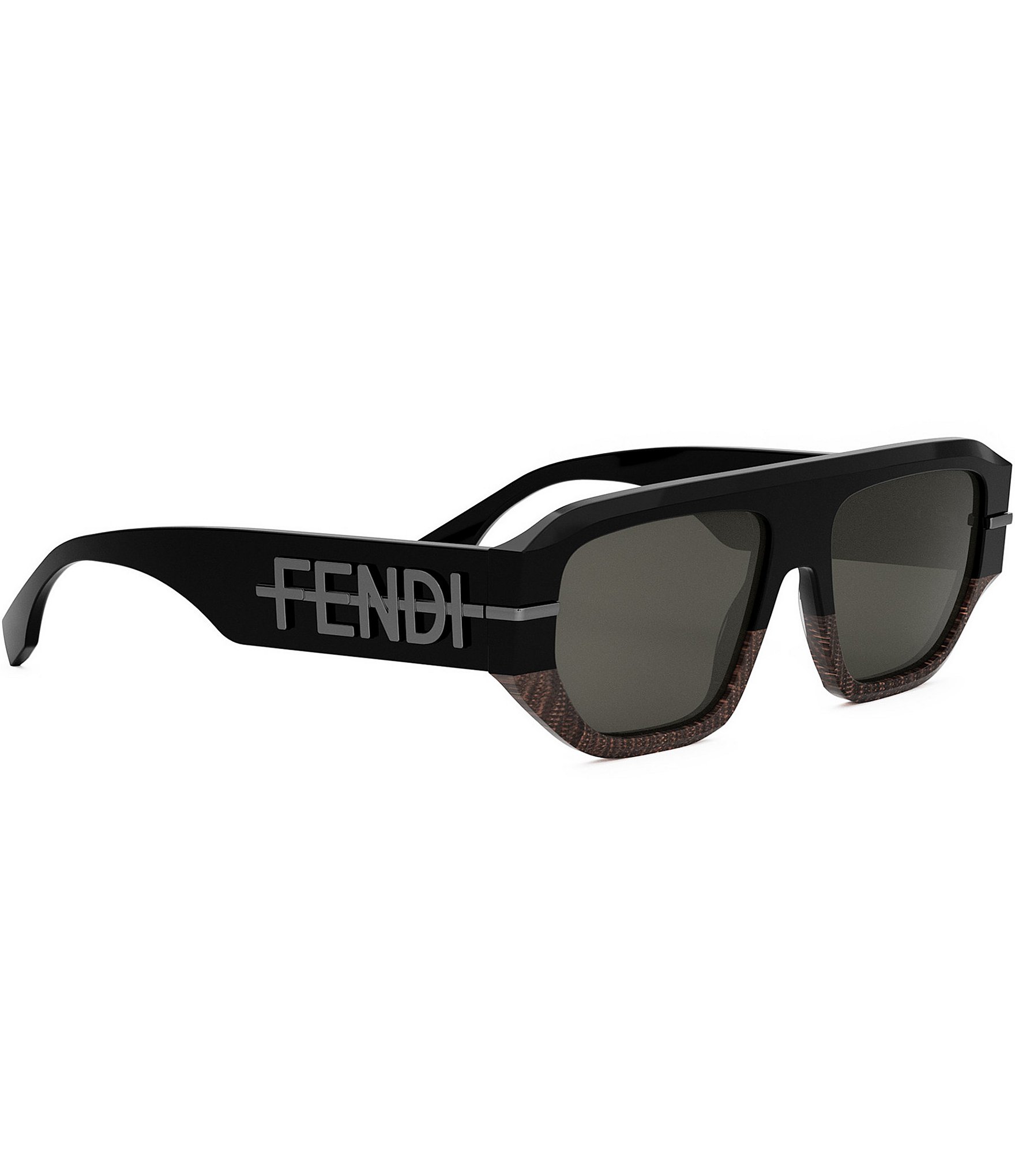 FENDI Women's Fendigraphy 54mm Aviator Sunglasses