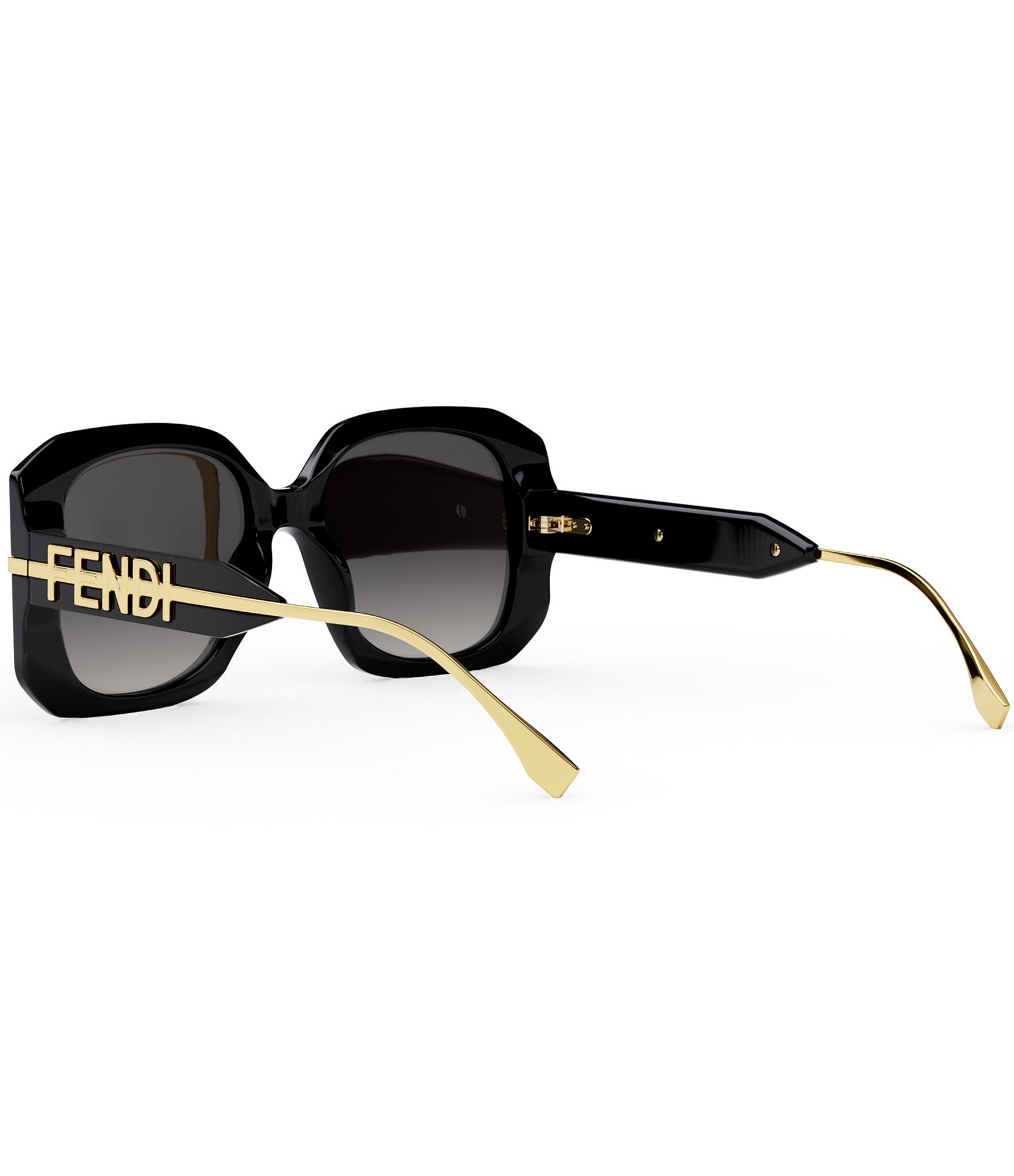 FENDI Women's Fendigraphy 55mm Geometric Oversized Sunglasses