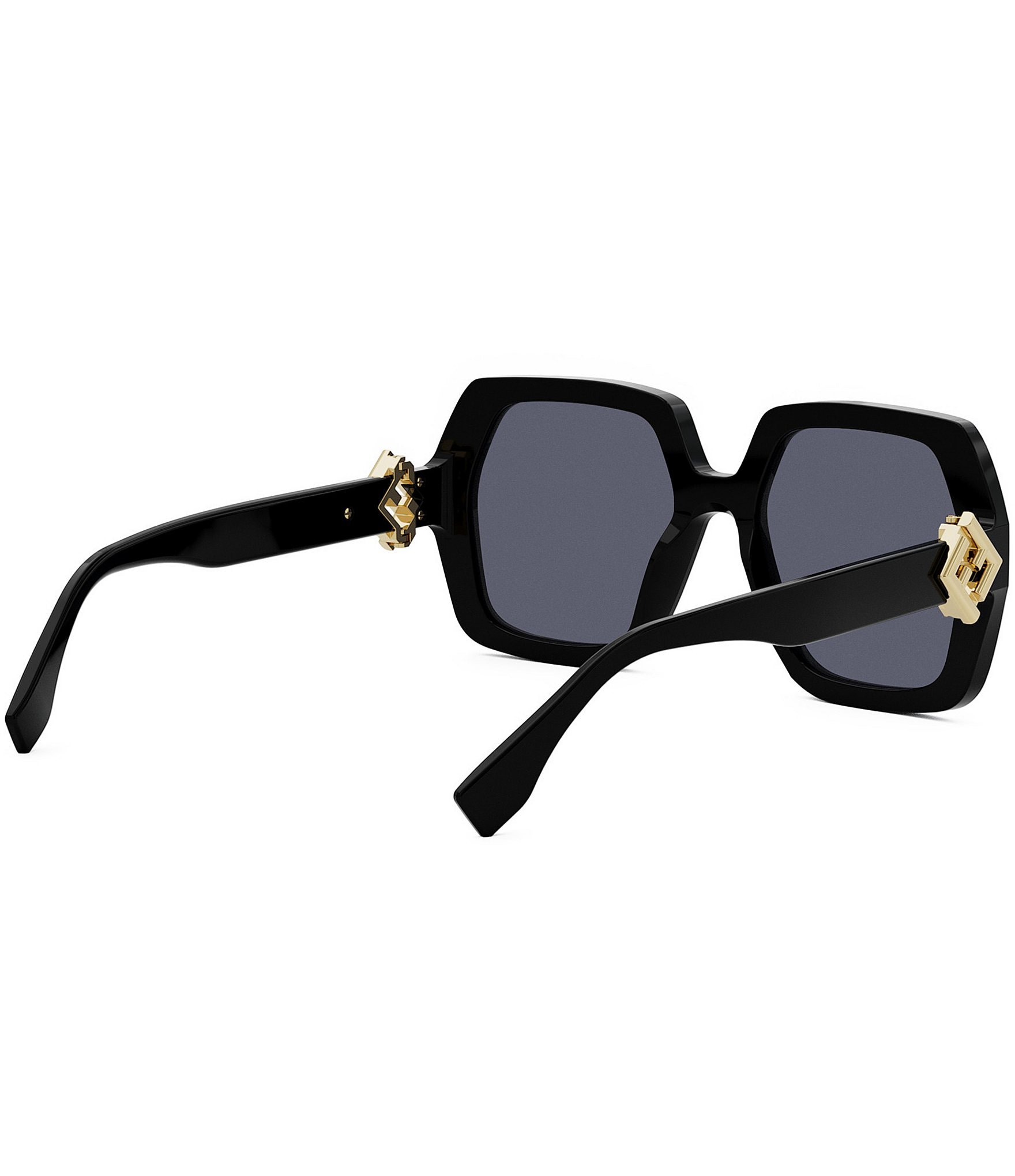 FENDI Women's FF Diamonds 53mm Square Sunglasses