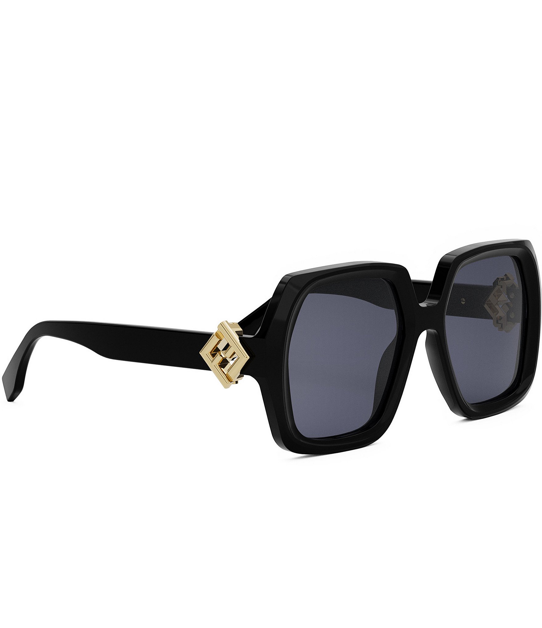 FENDI Women's FF Diamonds 53mm Square Sunglasses