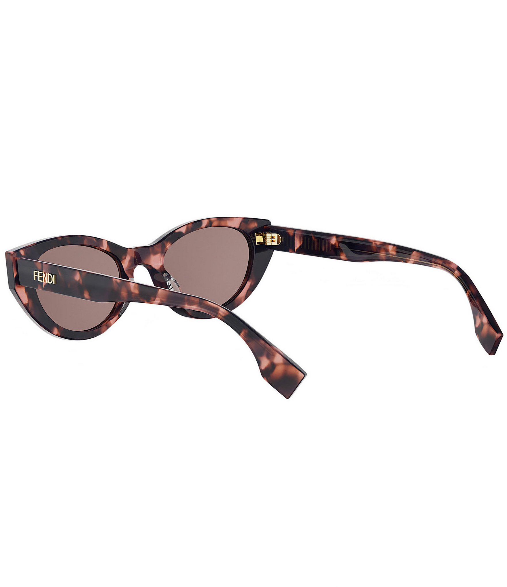 FENDI Women's Lettering 51mm Oval Sunglasses