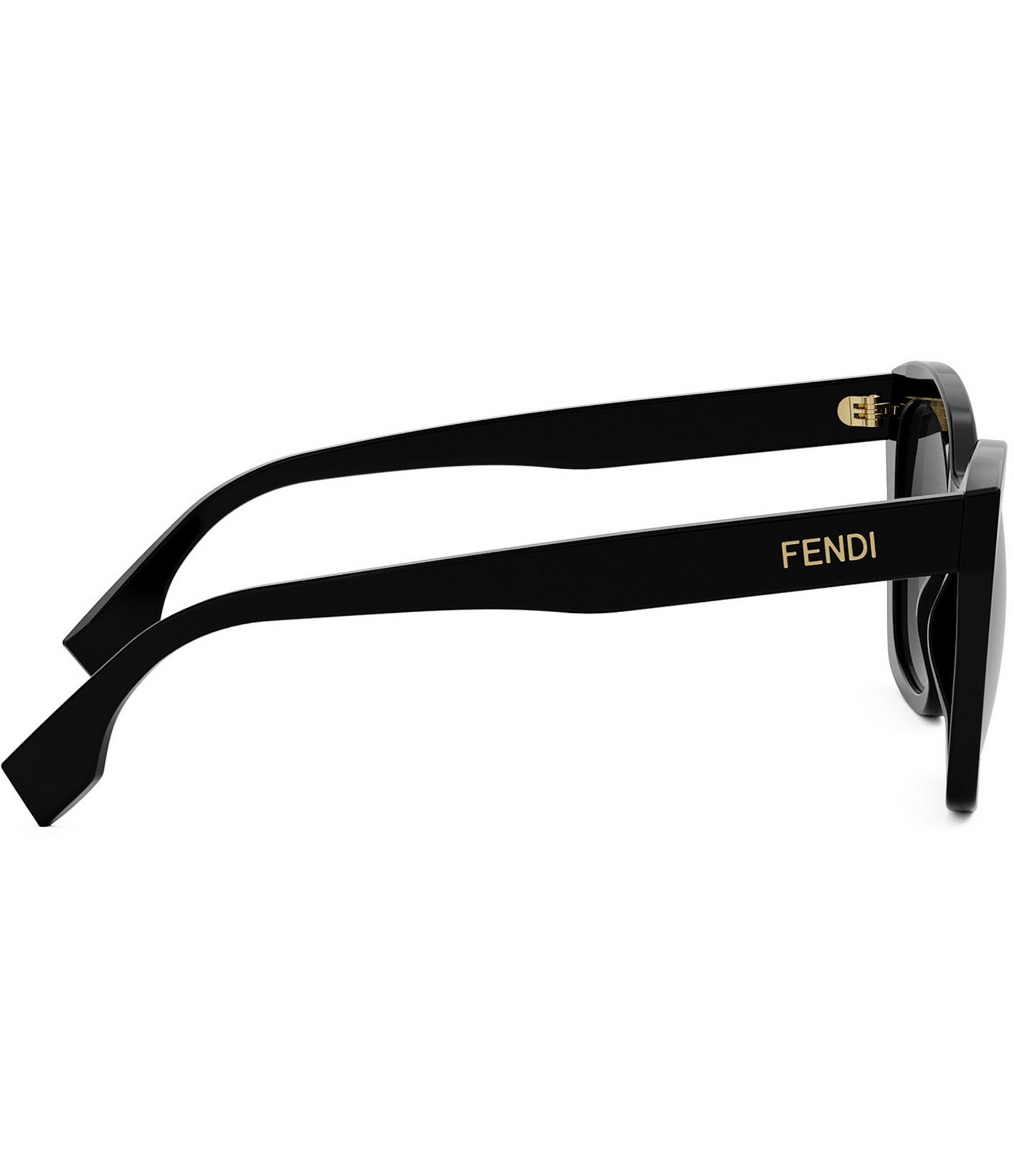 FENDI Women's Lettering 55mm Butterfly Sunglasses