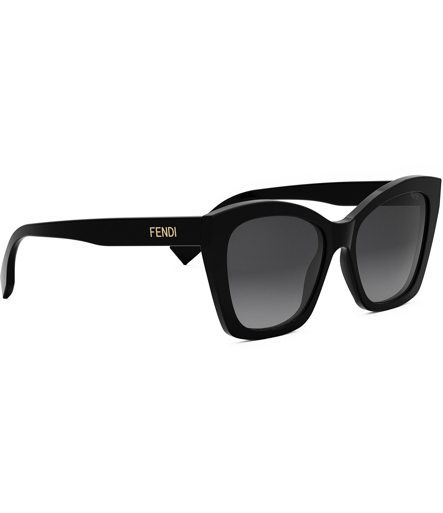 FENDI Women's Lettering 55mm Butterfly Sunglasses