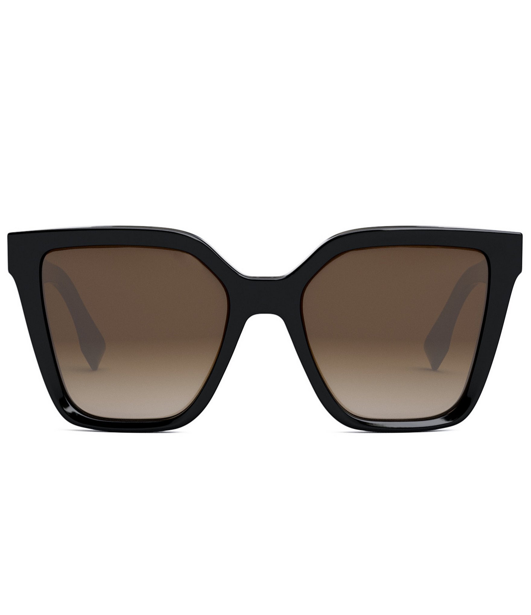 FENDI Women's Lettering 55mm Geometric Cat Eye Sunglasses