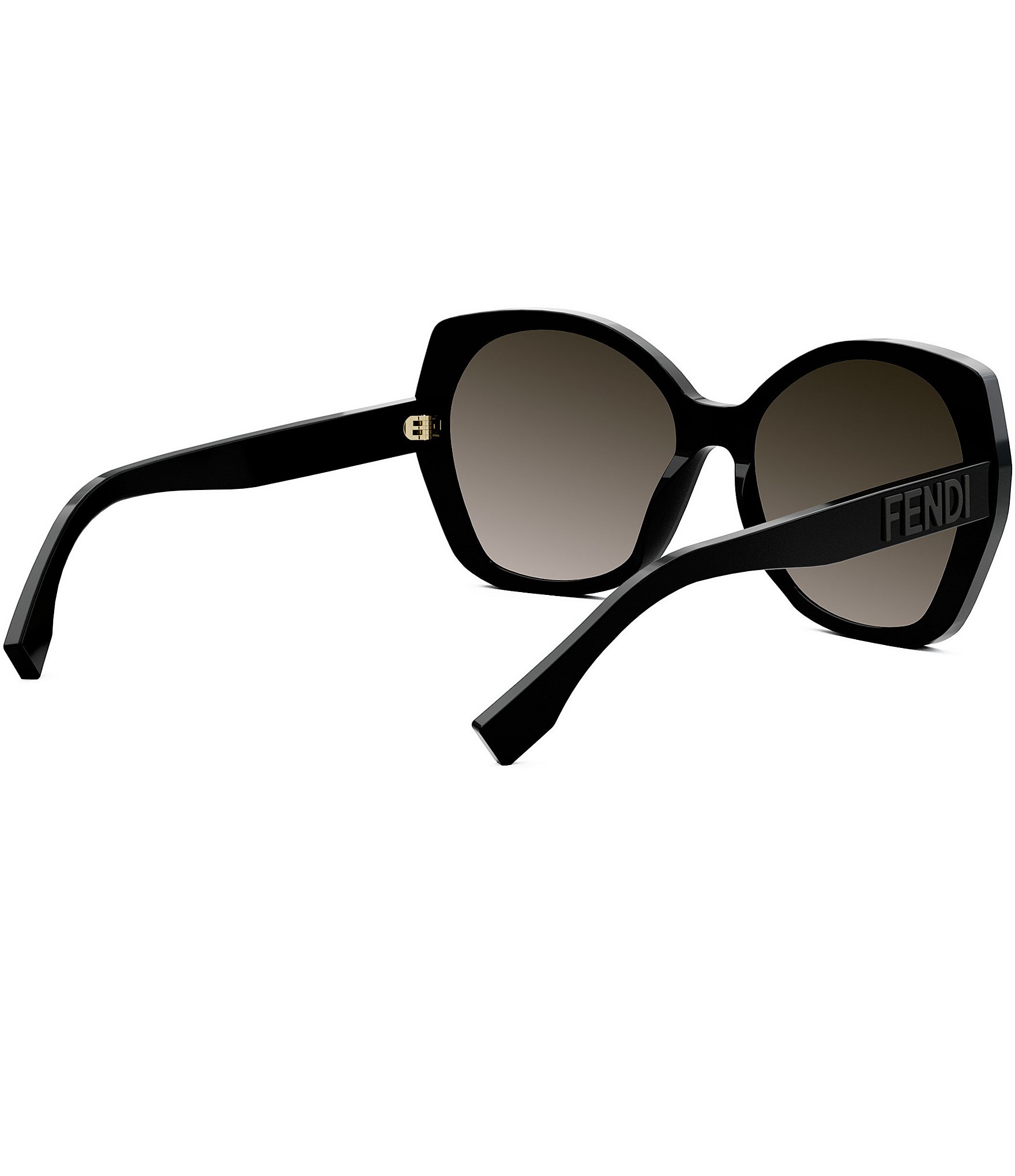 FENDI Women's Lettering 57mm Butterfly Sunglasses