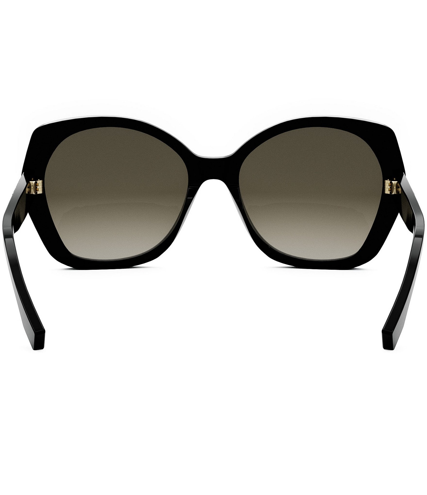 FENDI Women's Lettering 57mm Butterfly Sunglasses