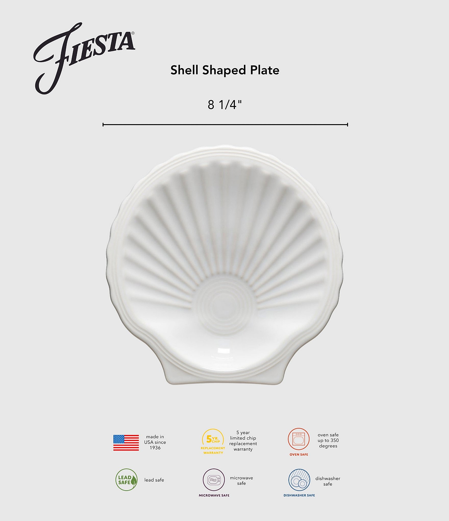 Fiesta Shell Plate