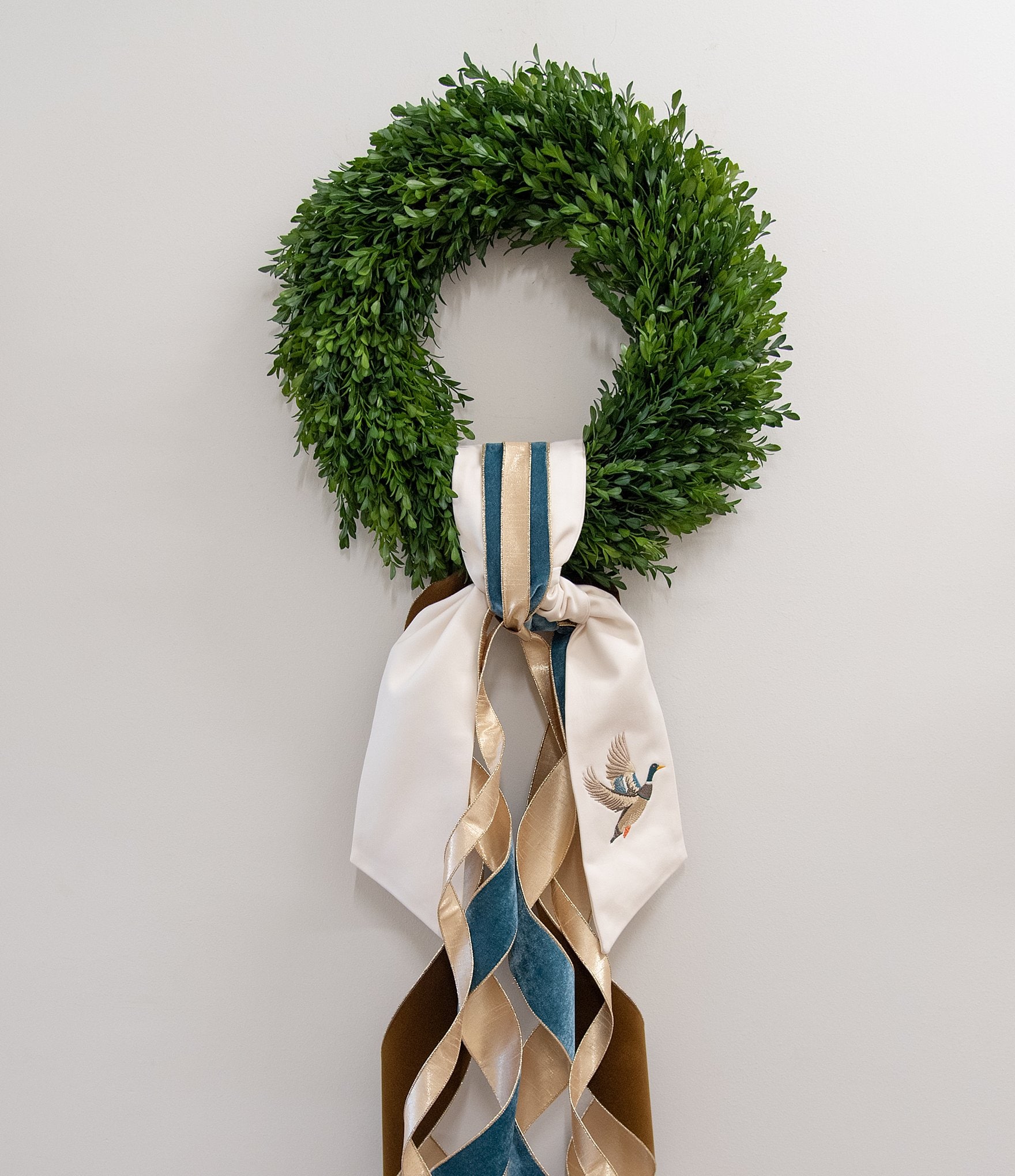 Fig & Dove 2.5#double; Velvet Decorative Ribbon