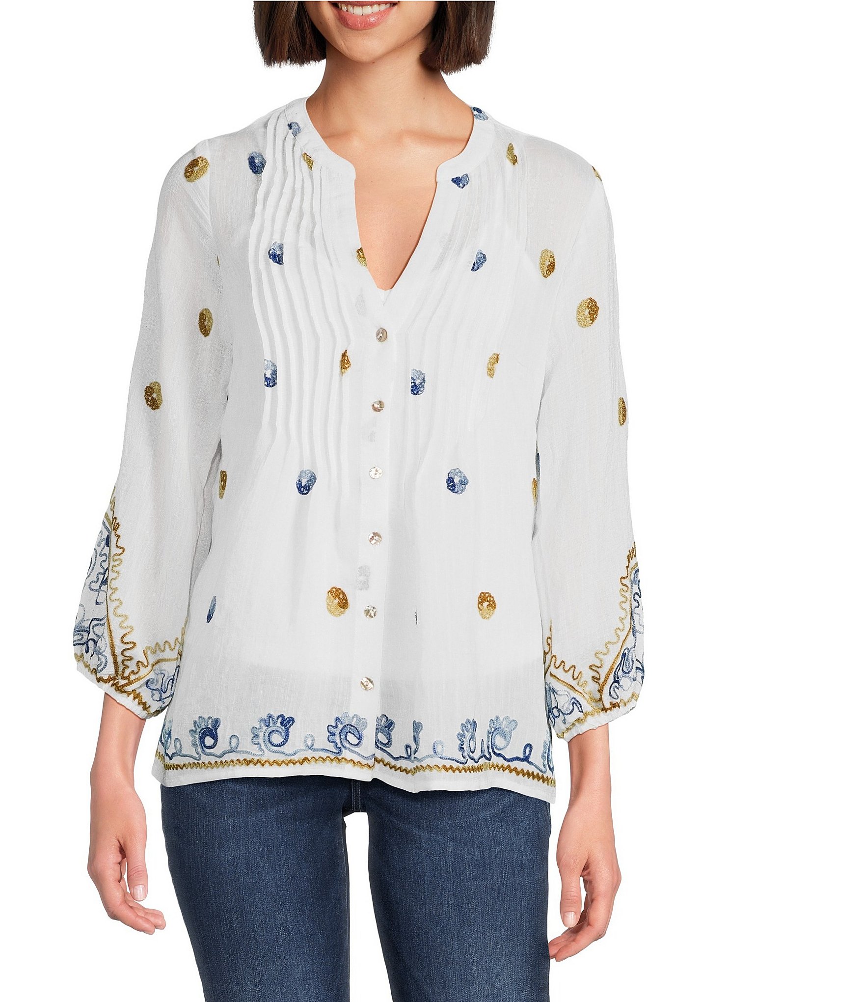 Figueroa and Flower: Women's Blouses & Dressy Tops | Dillard's