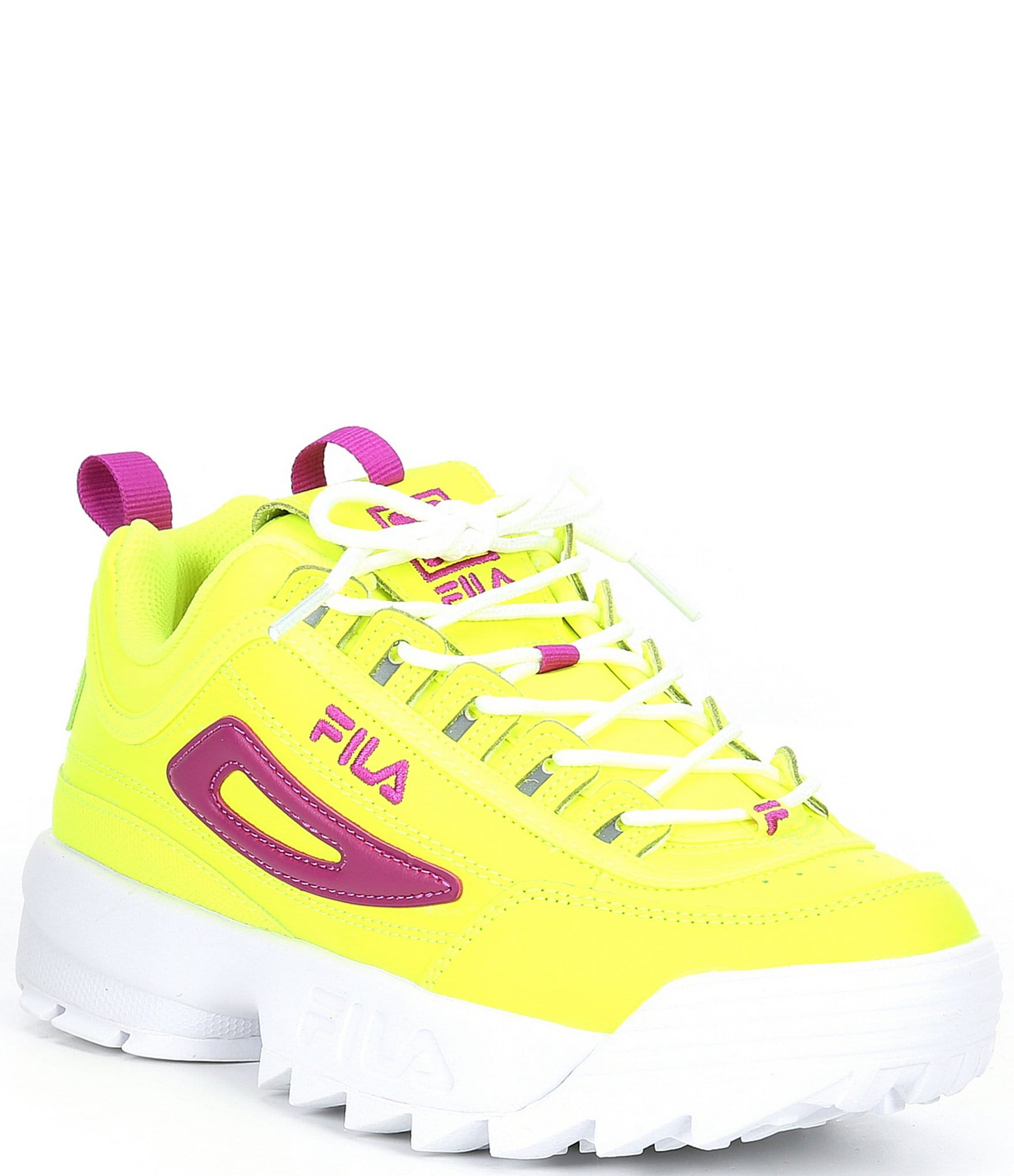 Demon Brighten Arrest FILA Women's Disruptor II Premium Color Block Chunky Sneakers | Dillard's