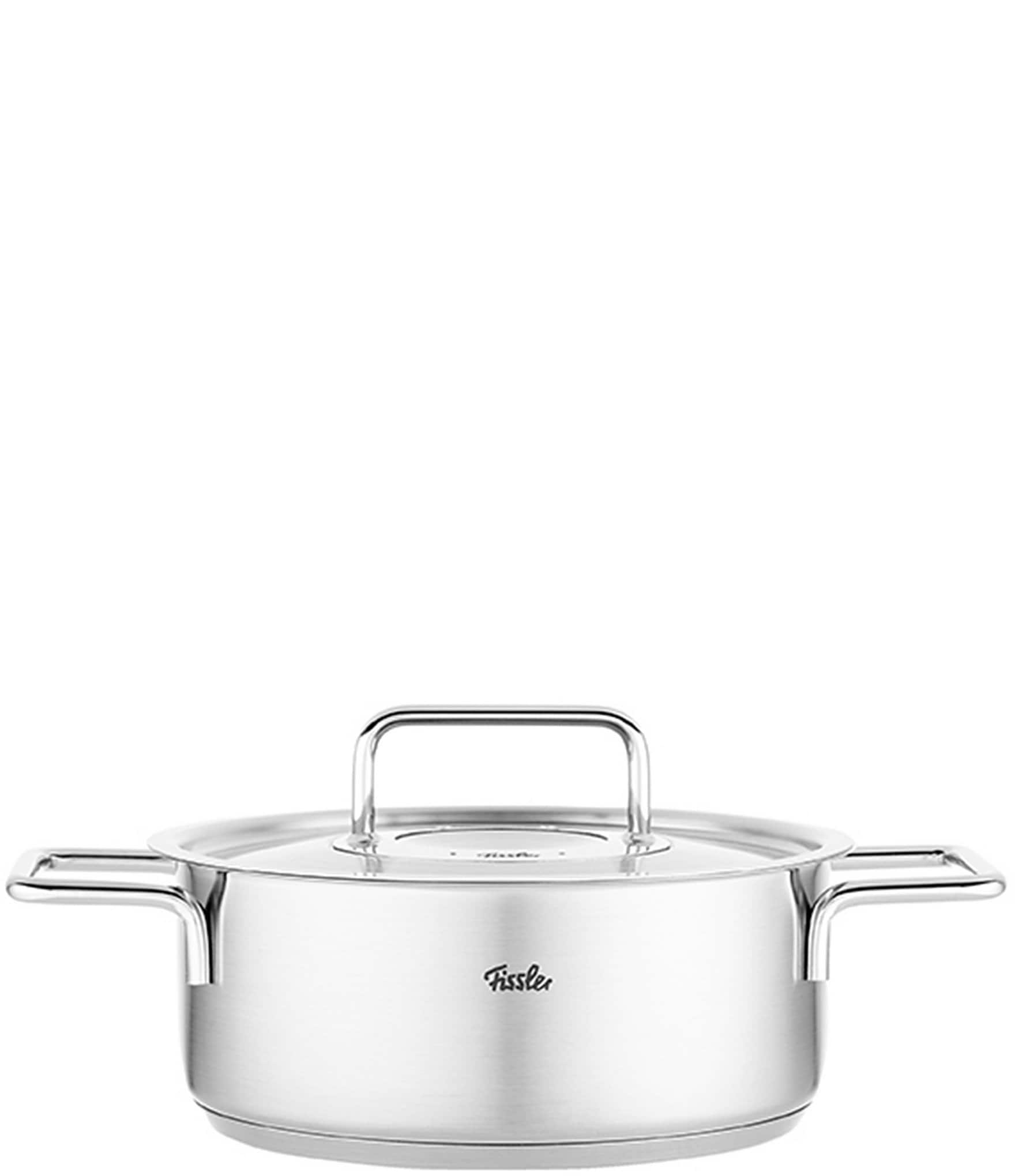 Fissler Pure Collection Rondeau with Metal Lid, 4.1 Quart